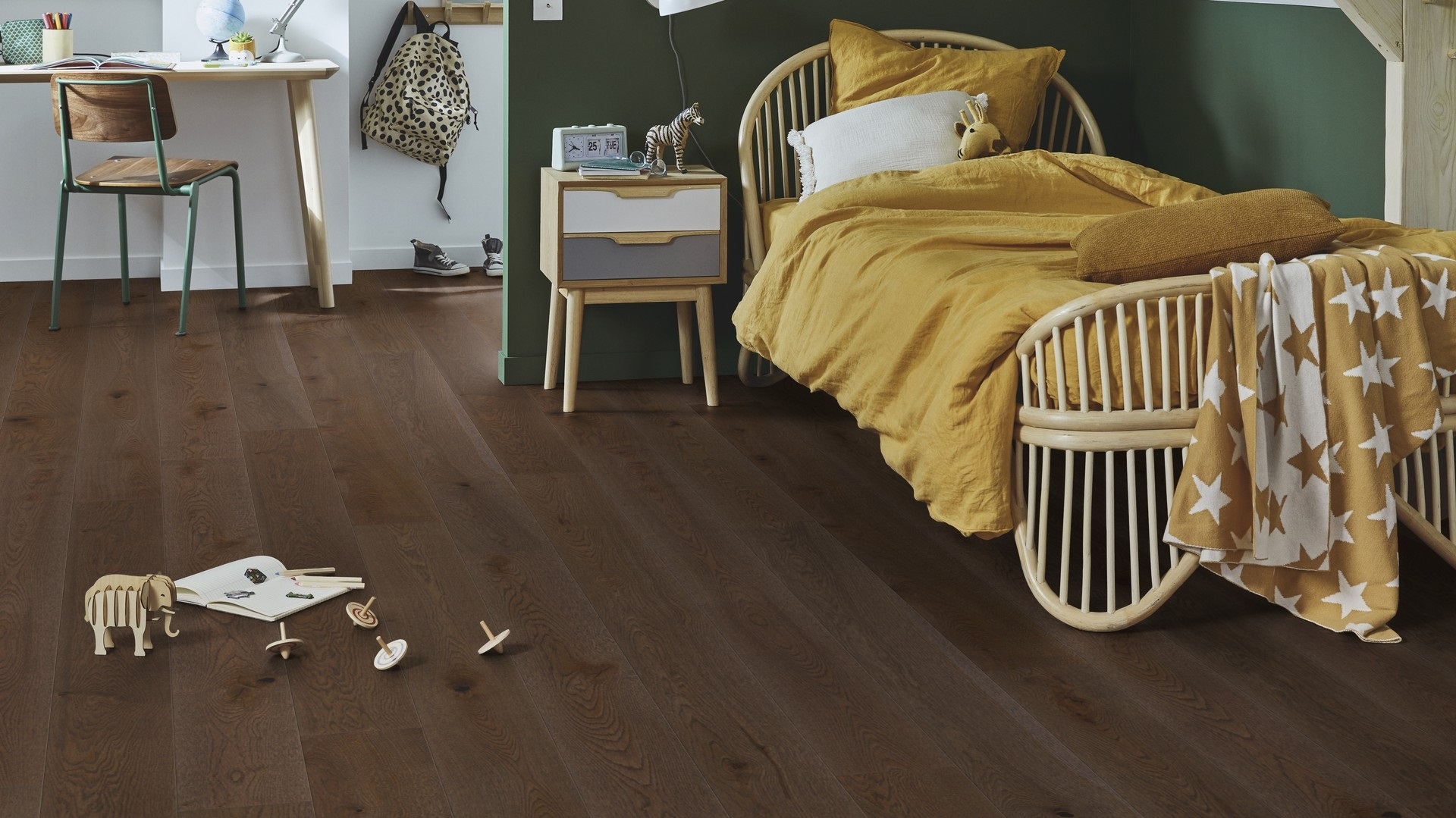 Паркетна дошка Tarkett – Oak Italian Brown (1 Strip) артикул 7876112, колекція Shade