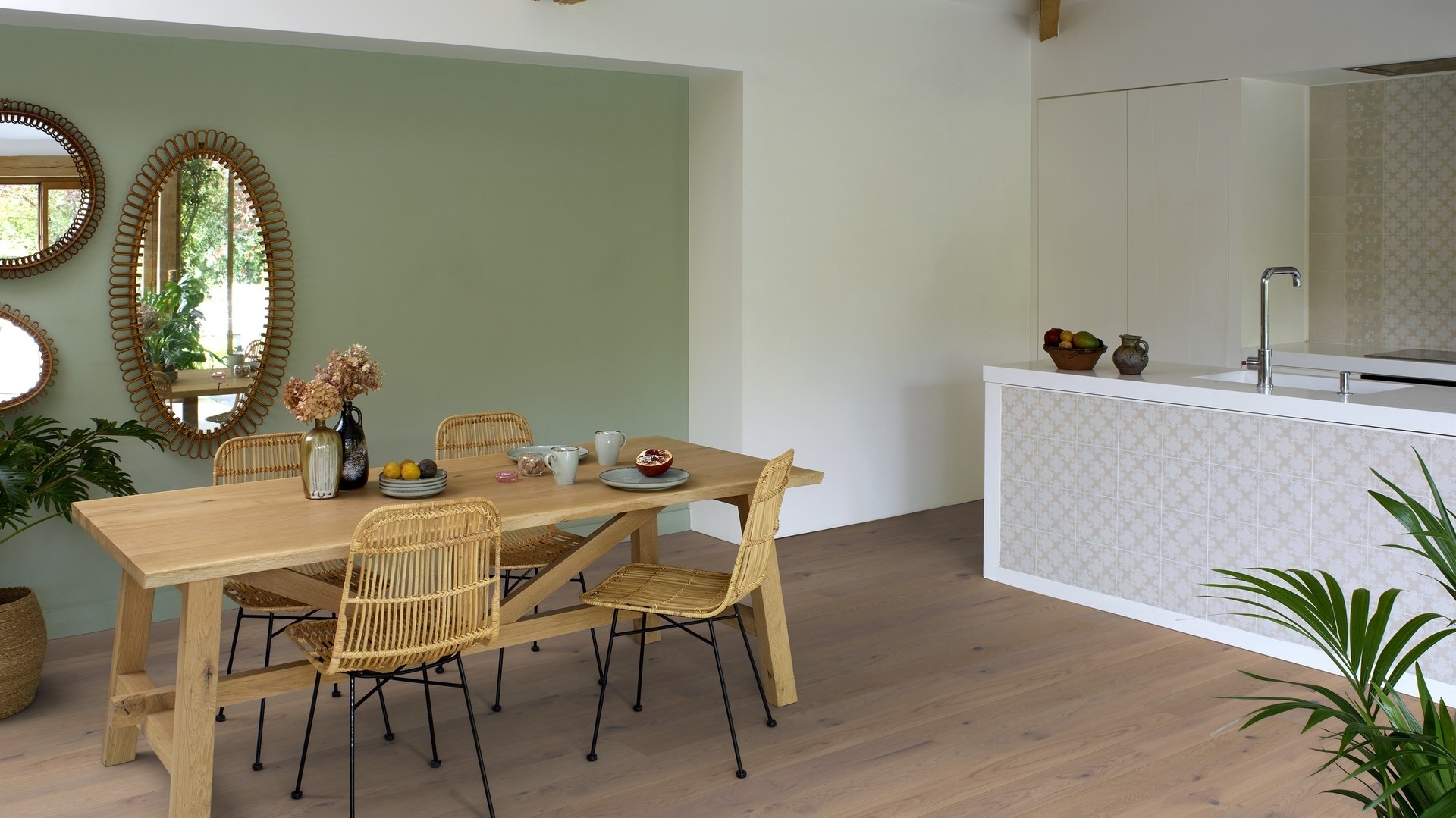 Паркетна дошка Tarkett – Oak Soft Beige (1 Strip) артикул 7878023, колекція Shade