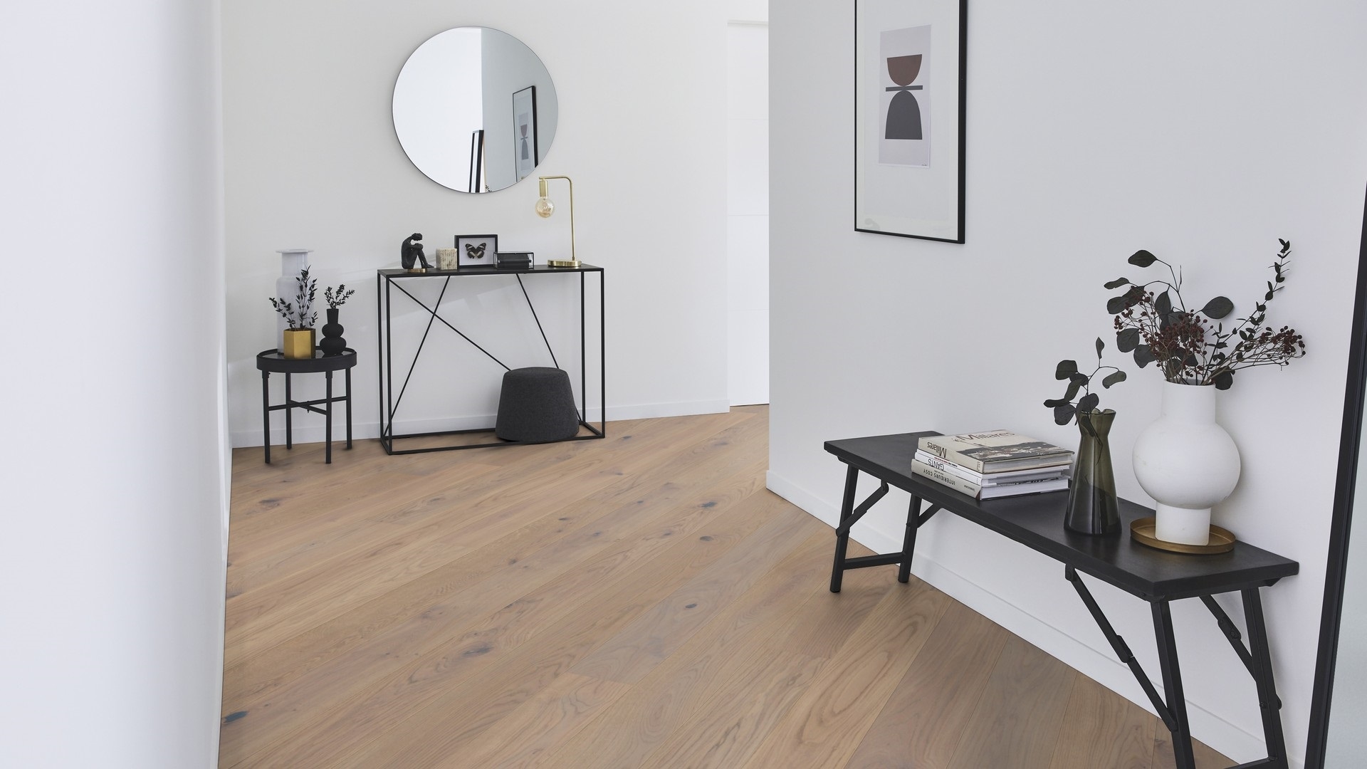 Паркетна дошка Tarkett – Oak Soft Beige (1 Strip) артикул 7878023, колекція Shade