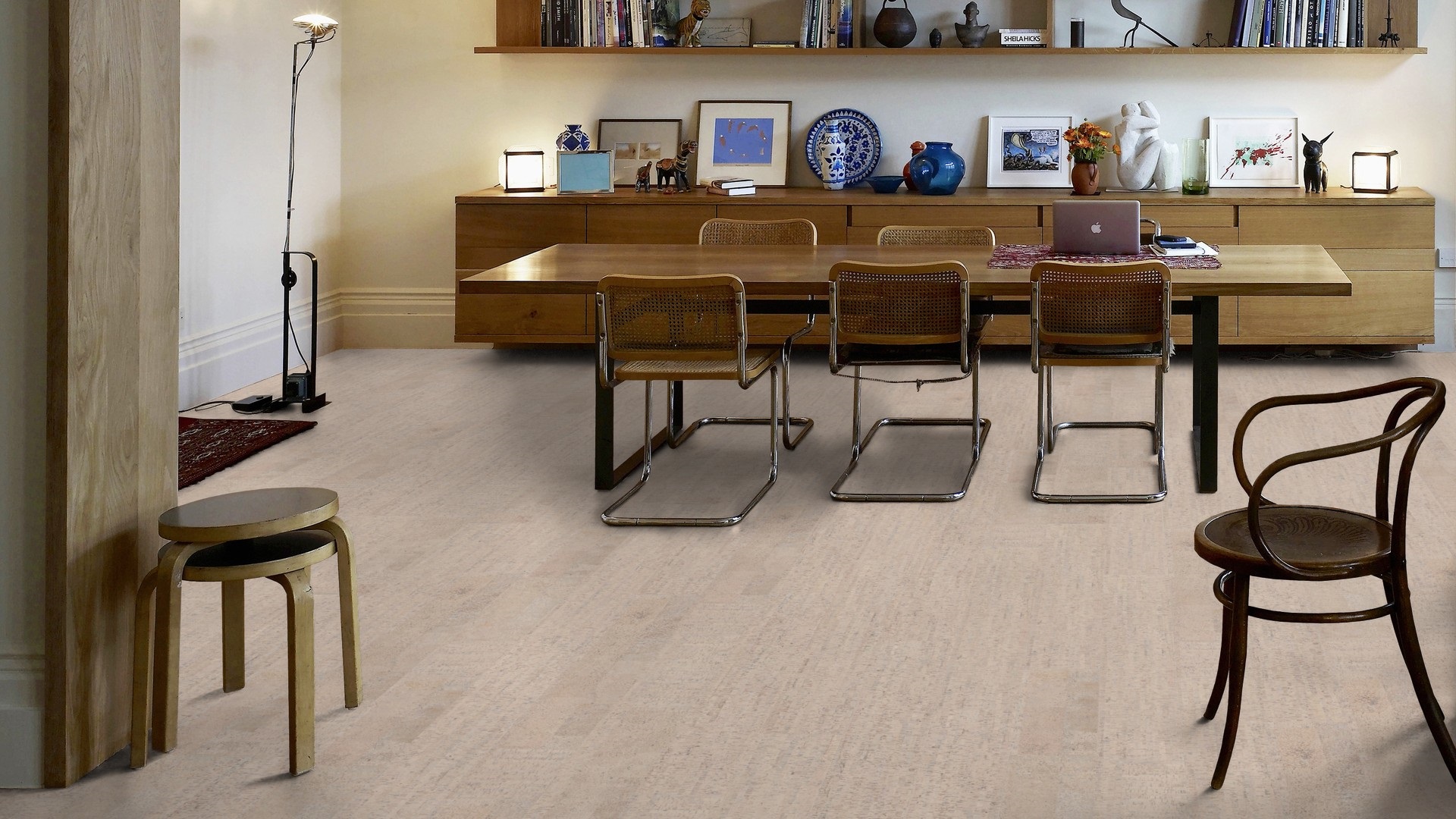 Коркова підлога Amorim WISE – Fashionable Antique White, артикул AA8K001, колекція cork inspire 700. виробництво Португалія.
