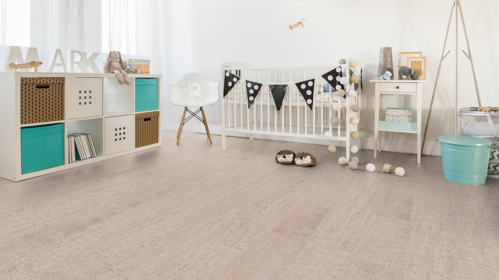 Коркова підлога Amorim WISE – Fashionable Antique White, артикул AA8K001, колекція cork inspire 700. виробництво Португалія.