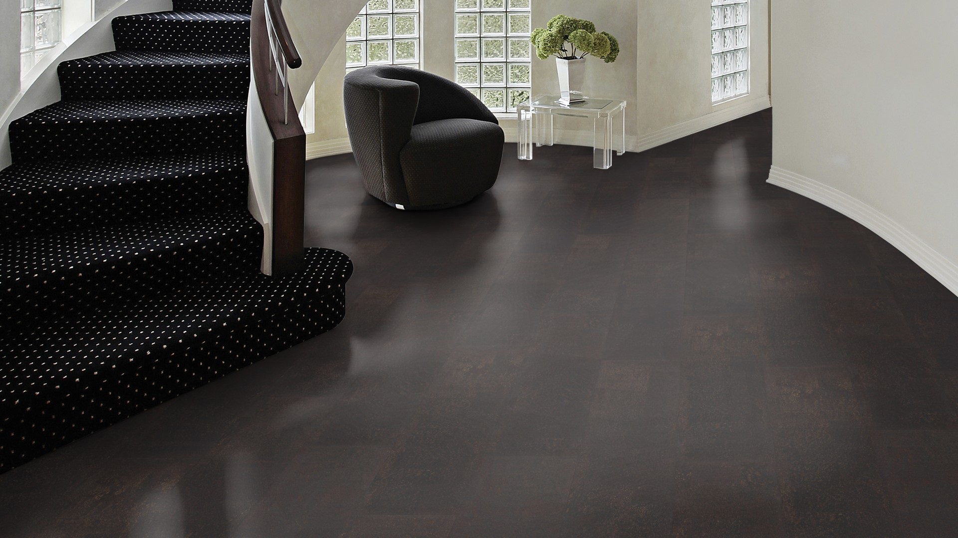 Коркова підлога Amorim WISE – Identity Nightshade, артикул AA2L001, колекція cork inspire 700, виробництво Португалія.
