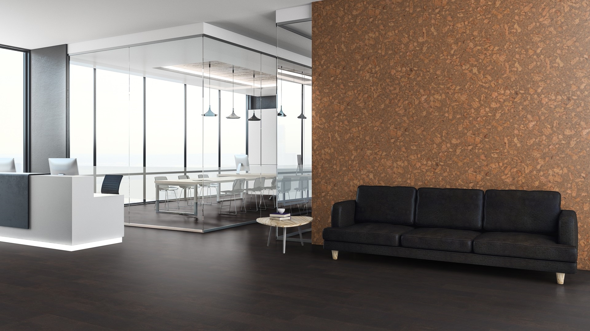 Коркова підлога Amorim WISE – Identity Nightshade, артикул AA2L001, колекція cork inspire 700, виробництво Португалія.