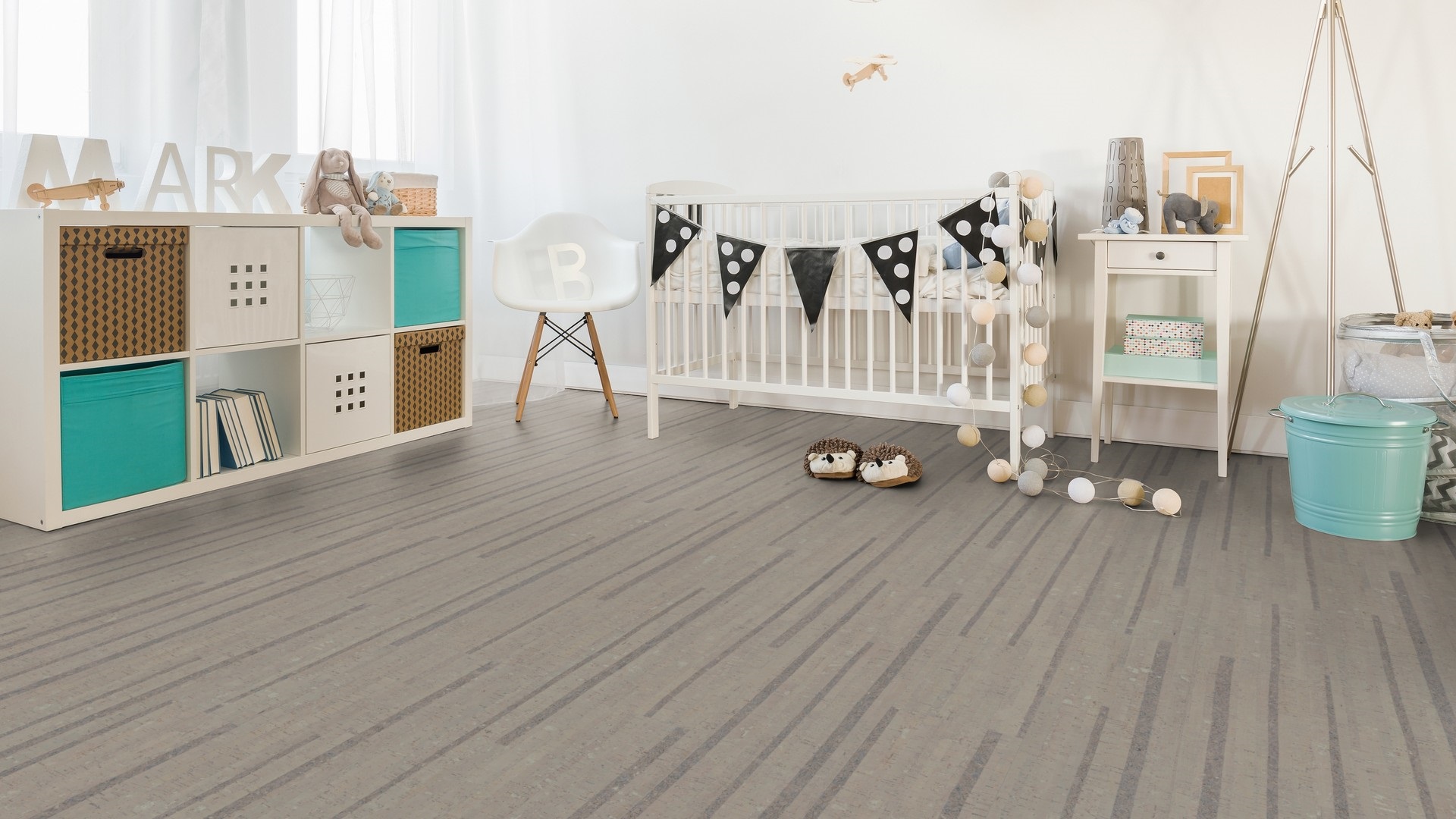 Коркова підлога Amorim WISE – Lane Antracite, артикул AA8H001, колекція cork inspire 700, виробництво Португалія.