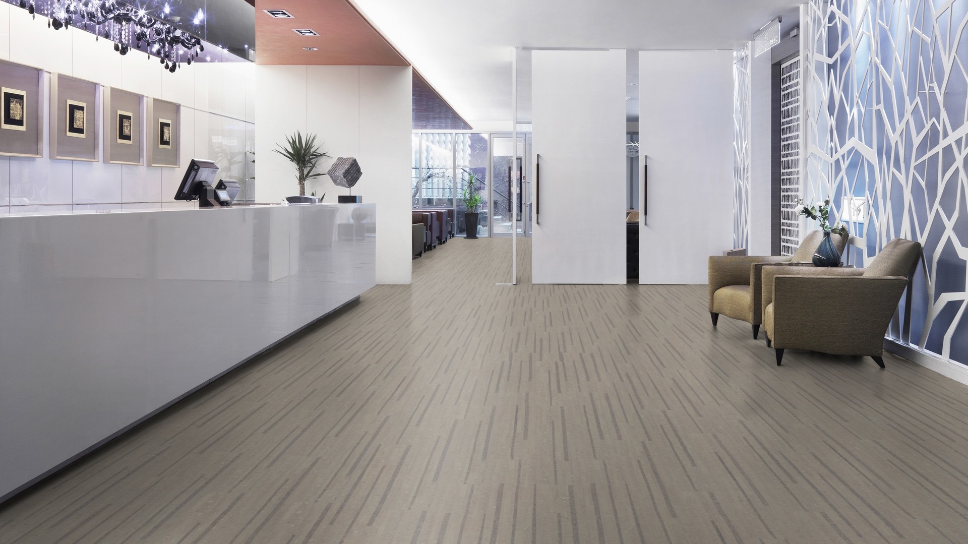 Коркова підлога Amorim WISE – Lane Antracite, артикул AA8H001, колекція cork inspire 700, виробництво Португалія.