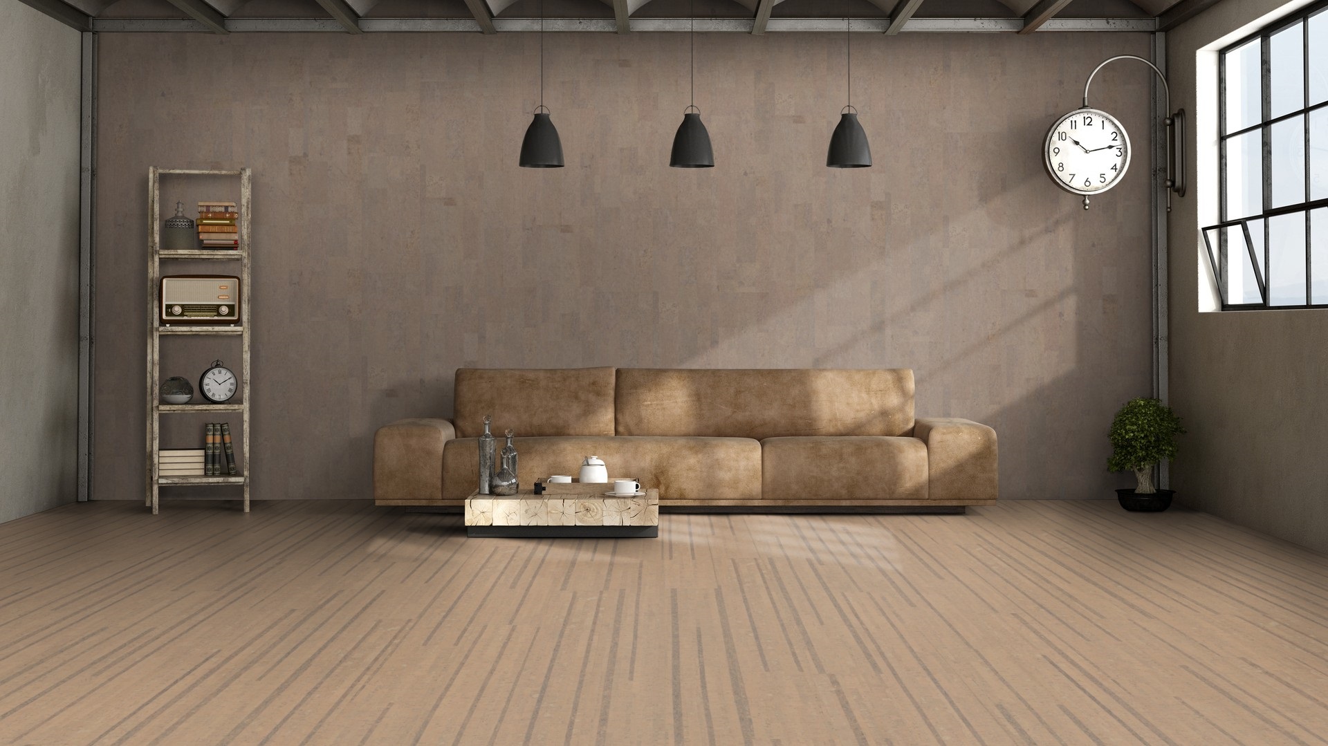 Коркова підлога Amorim WISE – Lane Camel, артикул AA8I001, колекція cork inspire 700, виробництво Португалія.