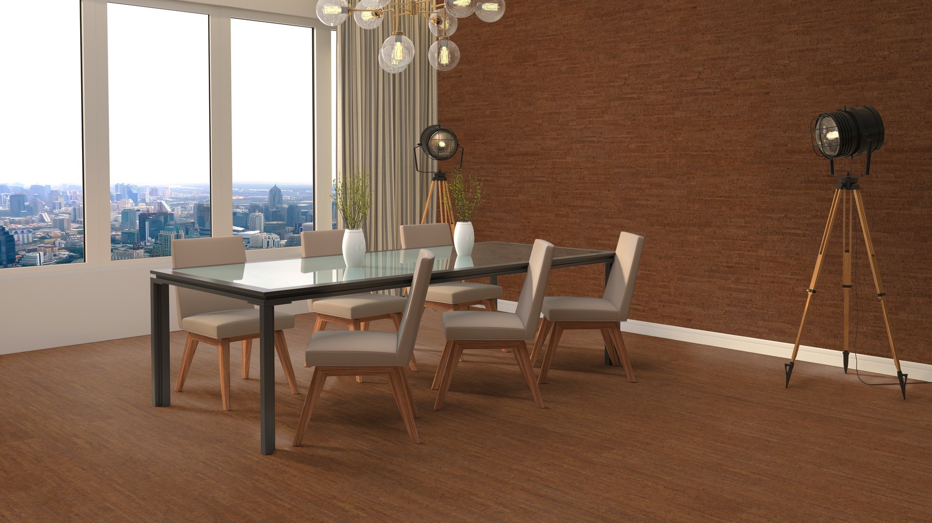 Коркова підлога Amorim WISE – Traces Chestnut, артикул AA5R001, колекція cork inspire 700, виробництво Португалія.