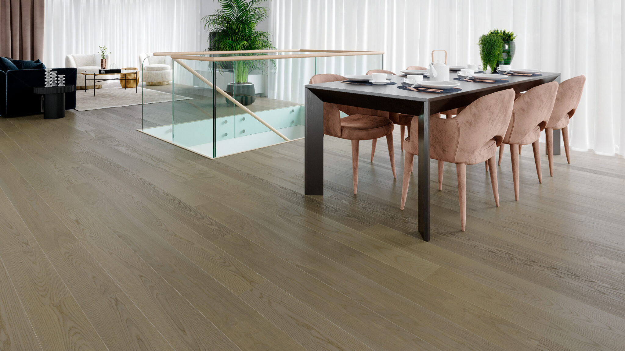 Паркетна дошка ESTA Parket – Elegant Chateau Pores 1-полосна, артикул 21087. Виробництво Естонія.