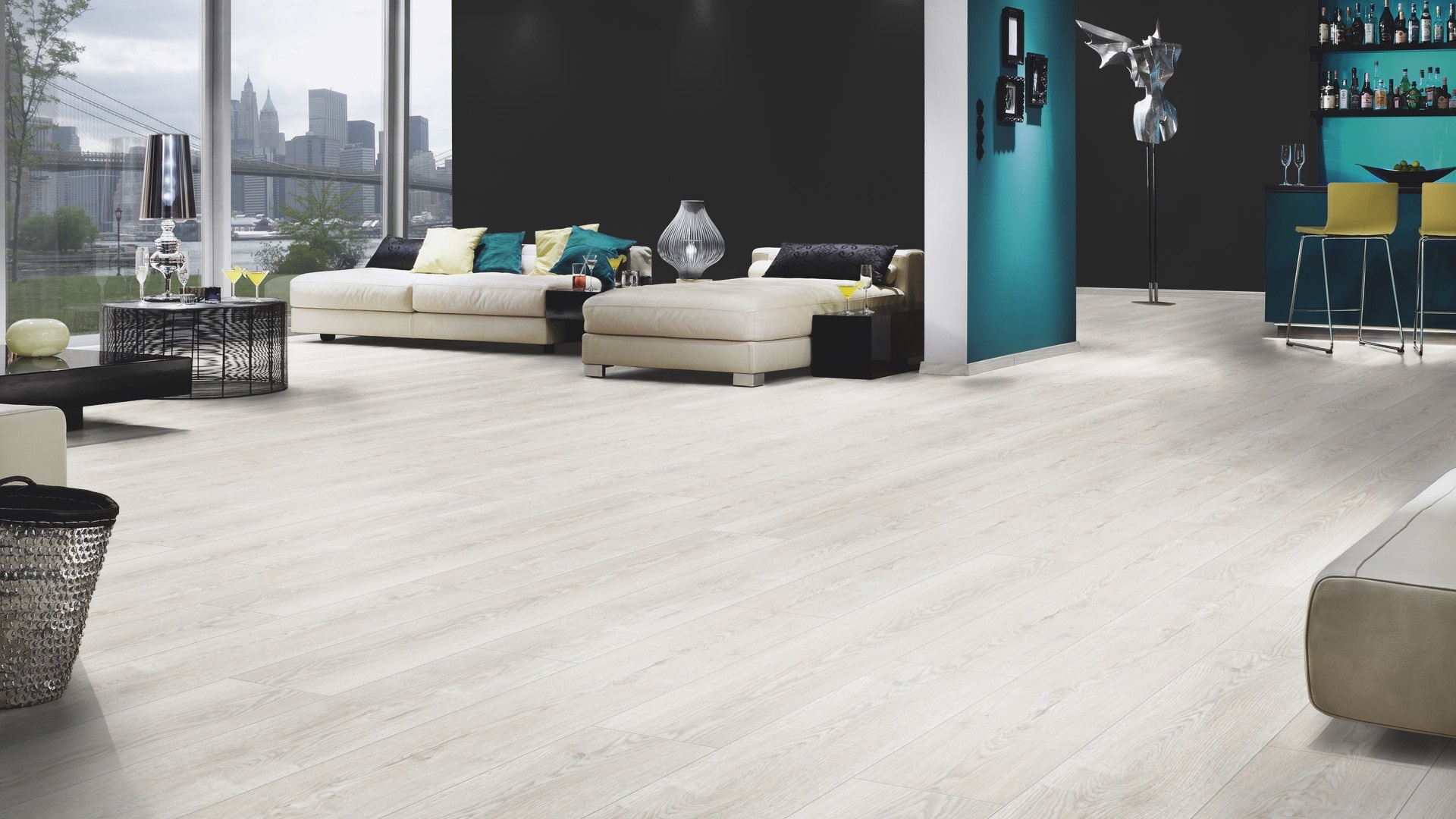Ламінат Krono Original - Misty Sterling Oak, артикул K484, 32 клас, 8 мм. Колекція Super Natural. Польща.