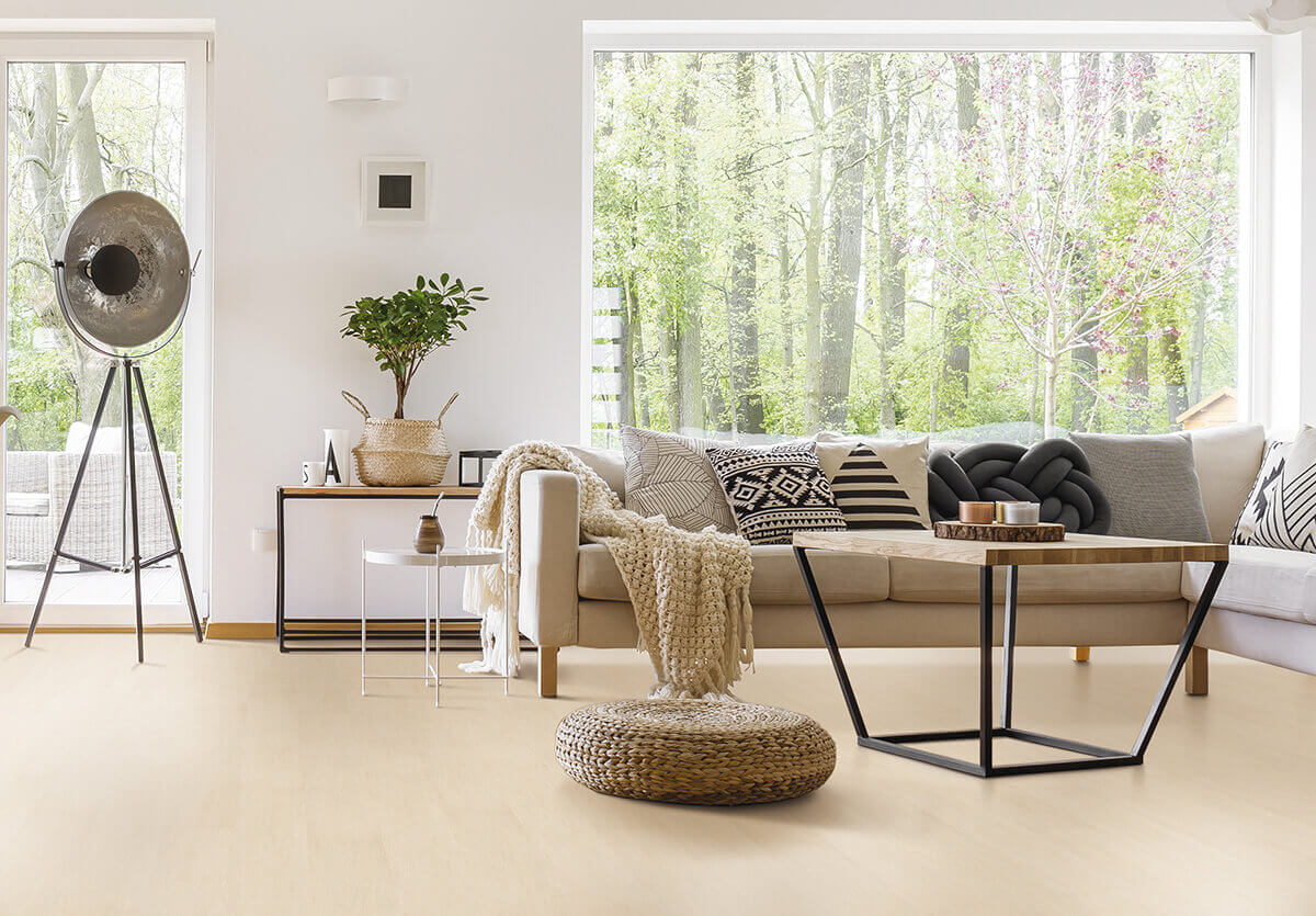 Коркова підлога Amorim WISE – Contempo Ivory, артикул AEUD001, wood inspire 700 Srt, Португалія.