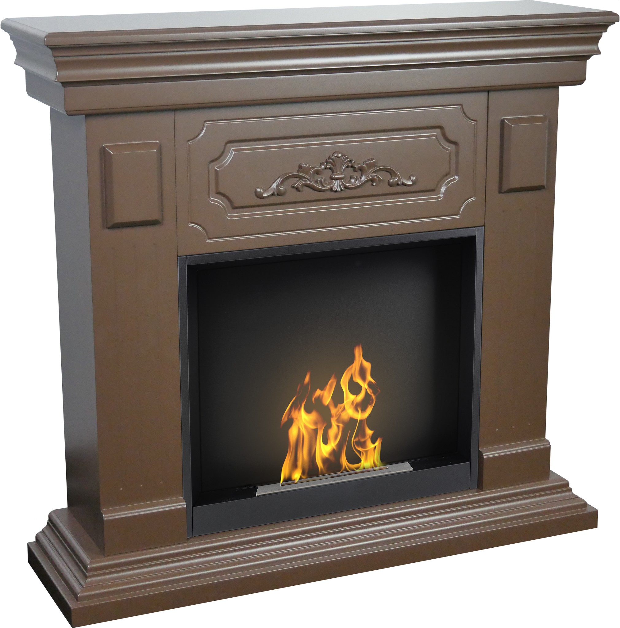 Біокамін Aflamo - Rivia bio walnut.