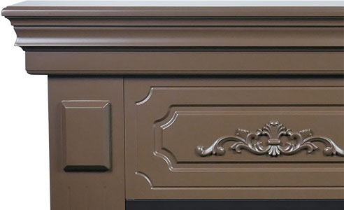 Біокамін Aflamo - Rivia bio walnut.