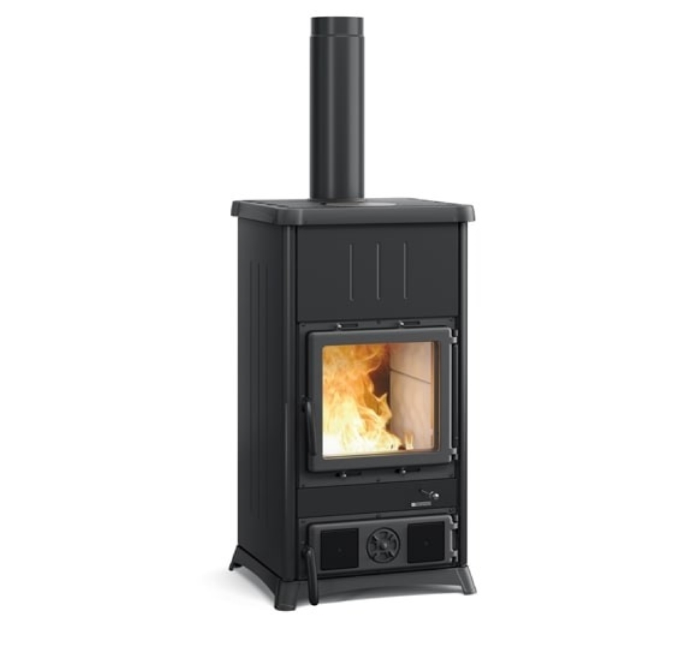 Камінна піч Concita 2.0 Steel ( Anthracite Black ). Виробництво La Nordica-Extraflame Італія.