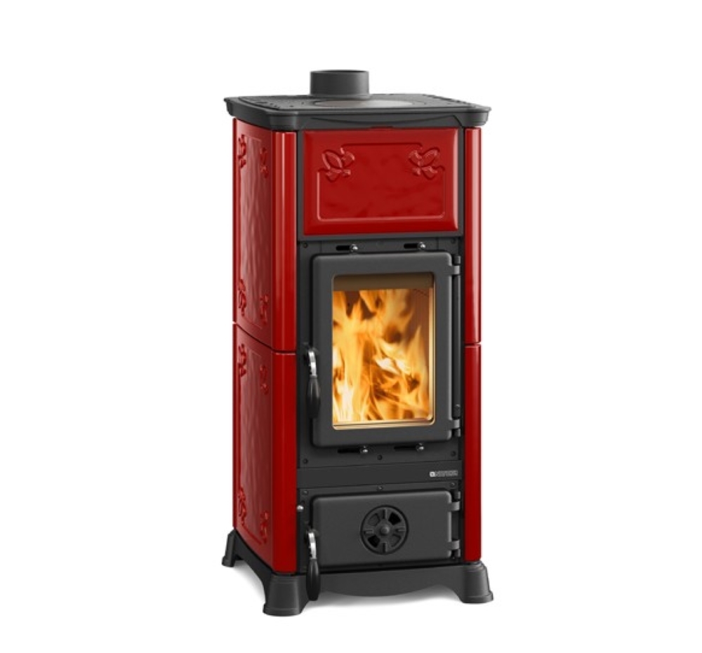 Камінна піч Emiliana ( Bordeaux ). Виробництво La Nordica-Extraflame Італія.