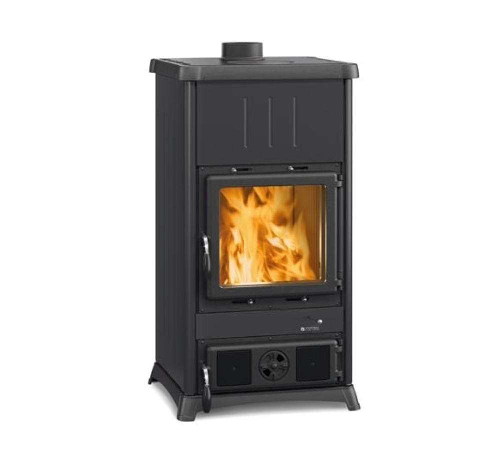 Камінна піч Fedora Steel ( Anthracite Black ). Виробництво La Nordica-Extraflame Італія.
