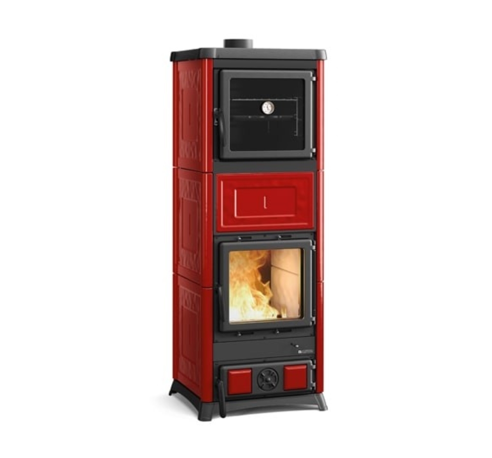 Камінна піч Nova Forno ( Bordeaux ). Виробництво La Nordica-Extraflame Італія.