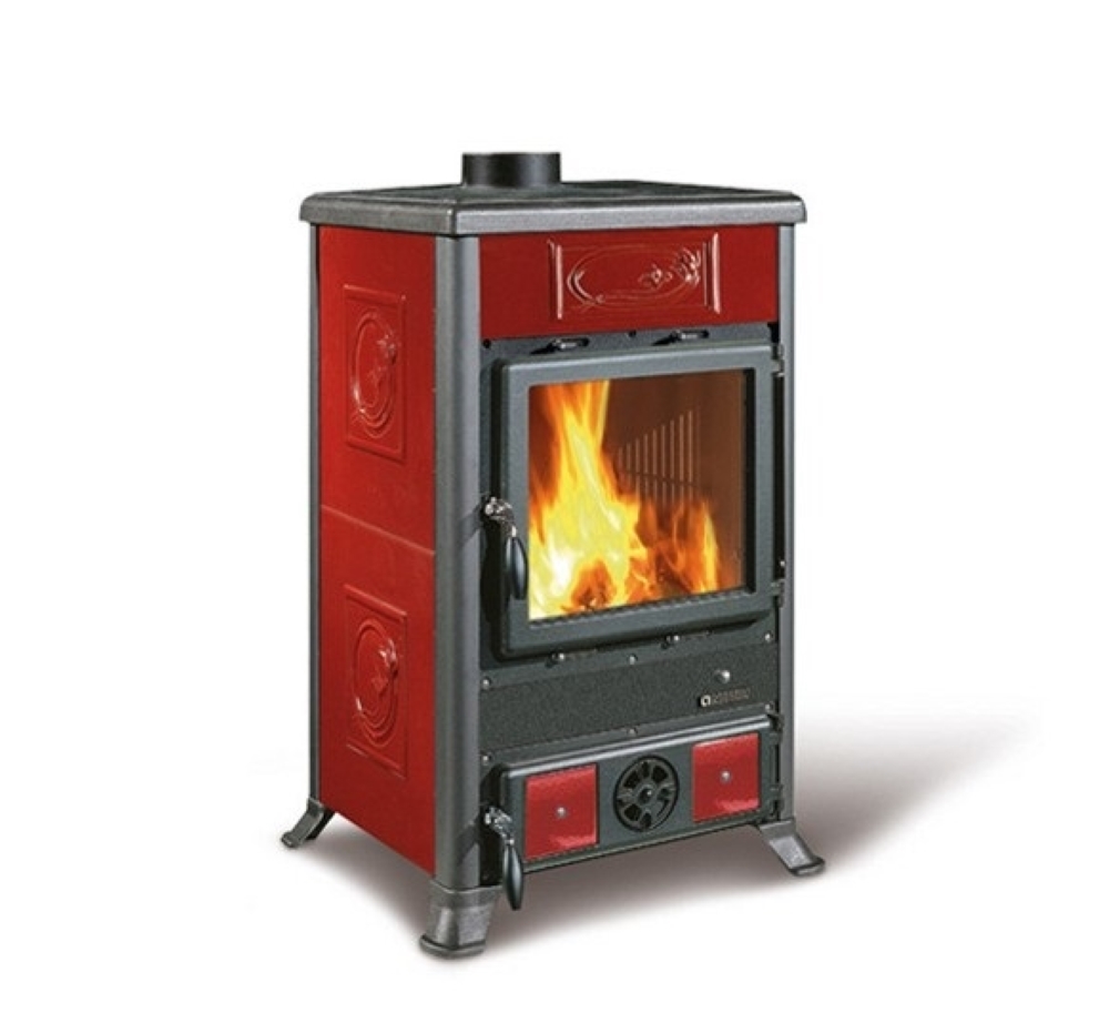 Камінна піч Rossella R1 BII ( Liberty Bordeaux ). Виробництво La Nordica-Extraflame Італія.
