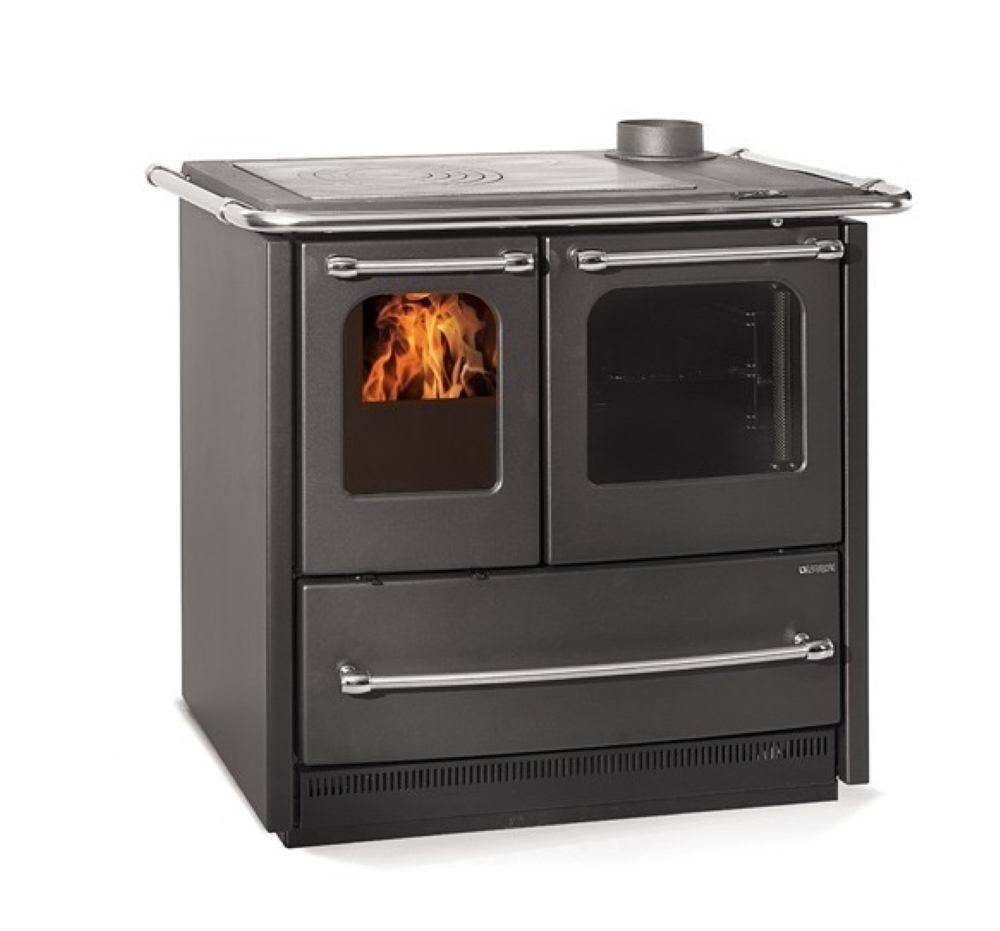 Камінна піч Sovrana Easy Evo 2.0 ( Anthracite Black ). Виробництво La Nordica-Extraflame Італія.