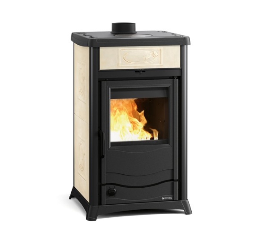 Камінна піч TermoRossella Plus Evo DSA 4.0 ( Liberty Panna ). Виробництво La Nordica-Extraflame Італія.