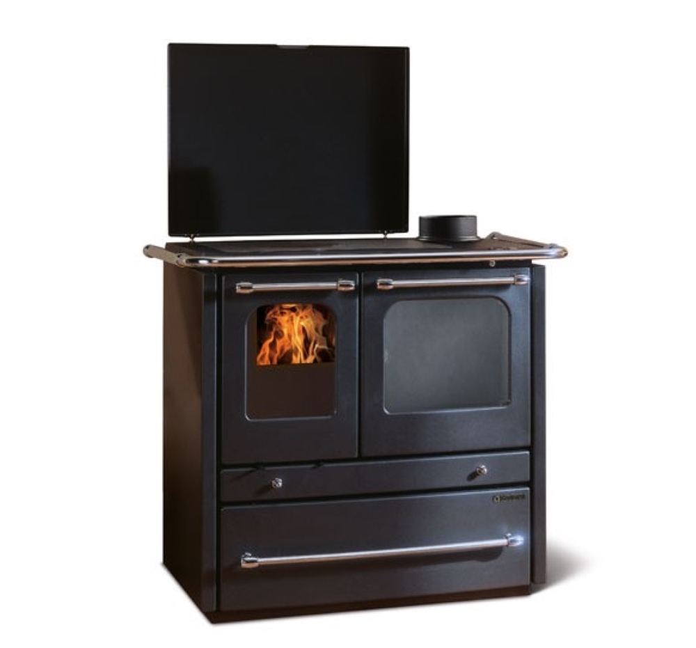 Камінна піч TermoSovrana D.S.A. ( Anthracite Black ). Виробництво La Nordica-Extraflame Італія.