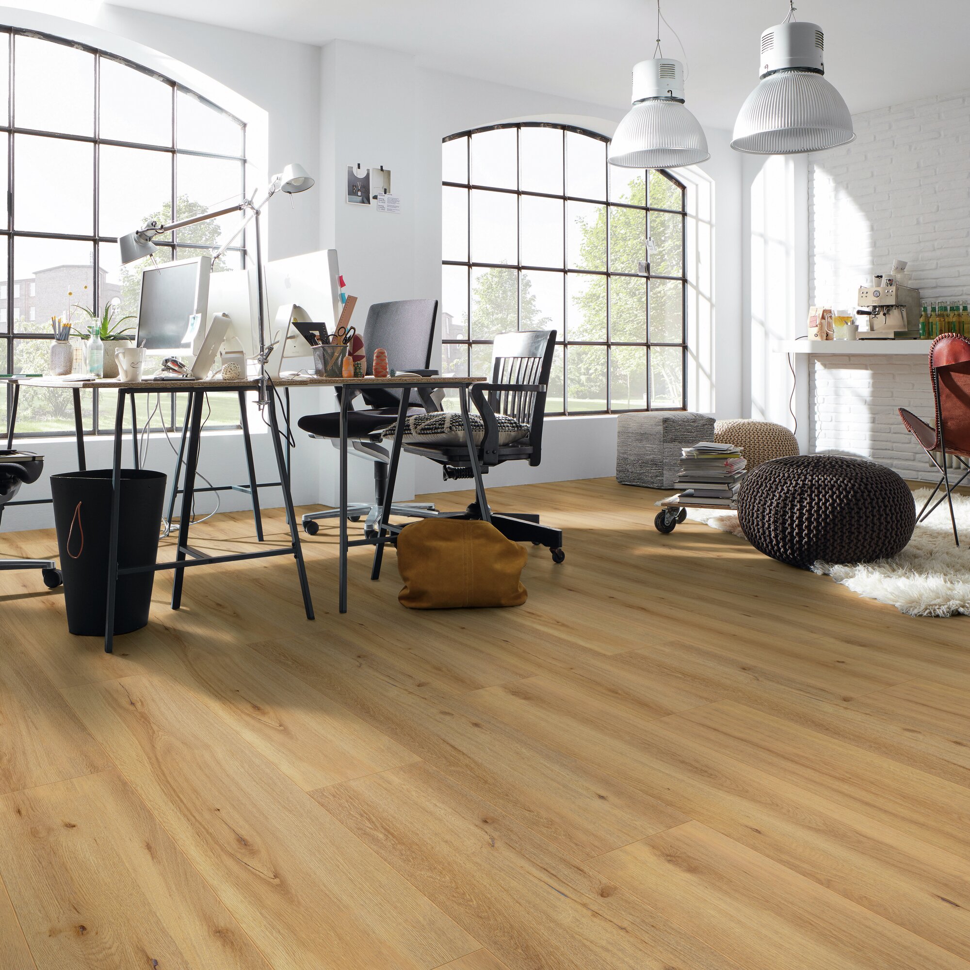 Ламінат Kronotex - Arizona Oak Nature, артикул D 80052, 32 клас, 8 мм. Колекція Exquisit Plus. Виробництво Німеччина.