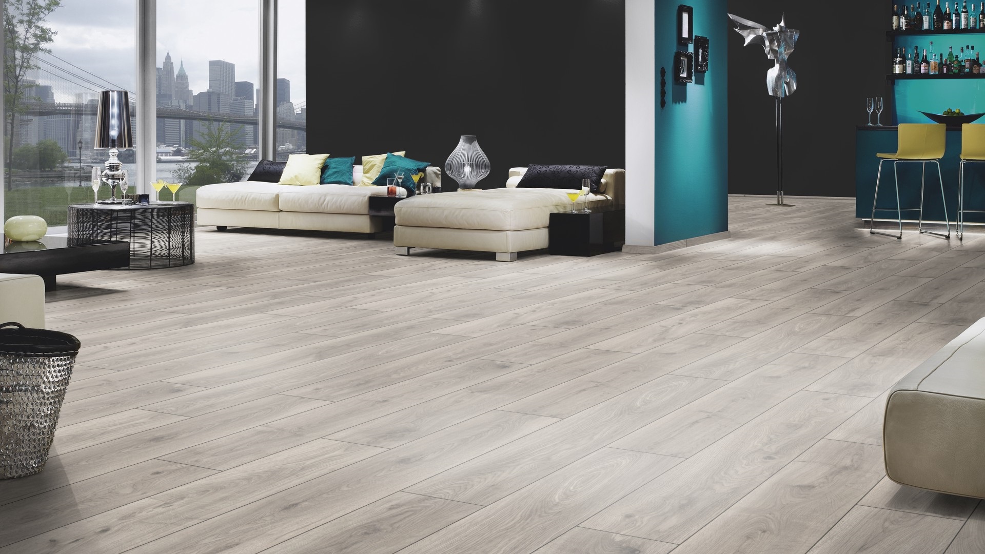 Ламінат Krono Original - Silverdale Oak, артикул K451, 32 клас, 8 мм. Колекція Atlantic 8. Польща.