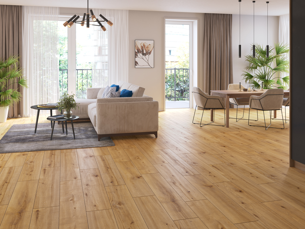 Вінілова підлога Classen – Bello 62542, 34 клас, 4 мм. Pro Nature, Німеччина. SPC.