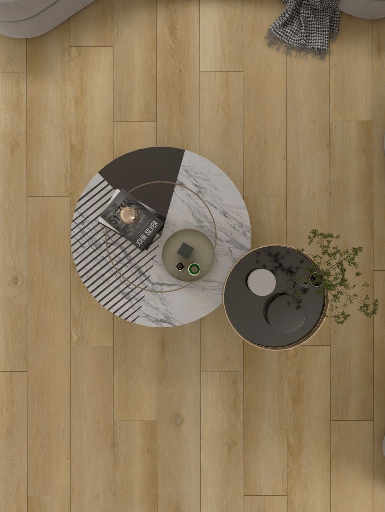 Вінілова підлога VinylTechLab – Almond, 33 клас, колекція Woodlands.