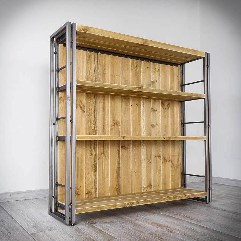 Меблі Seart ( Rustykalne uchwyty ) – барний стіл Steel Wood, основний матеріал метал та деревина сосни, виробництво Польща.