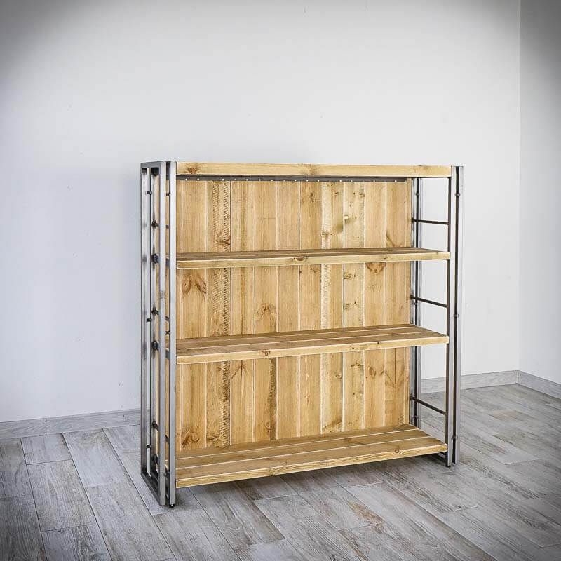 Меблі Seart ( Rustykalne uchwyty ) – барний стіл Steel Wood, основний матеріал метал та деревина сосни, виробництво Польща.