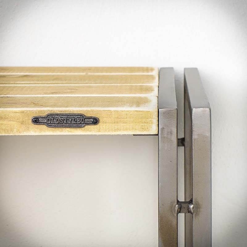Меблі Seart ( Rustykalne uchwyty ) – тумба ТВ Steel Wood 1, основний матеріал метал та деревина сосни, виробництво Польща.