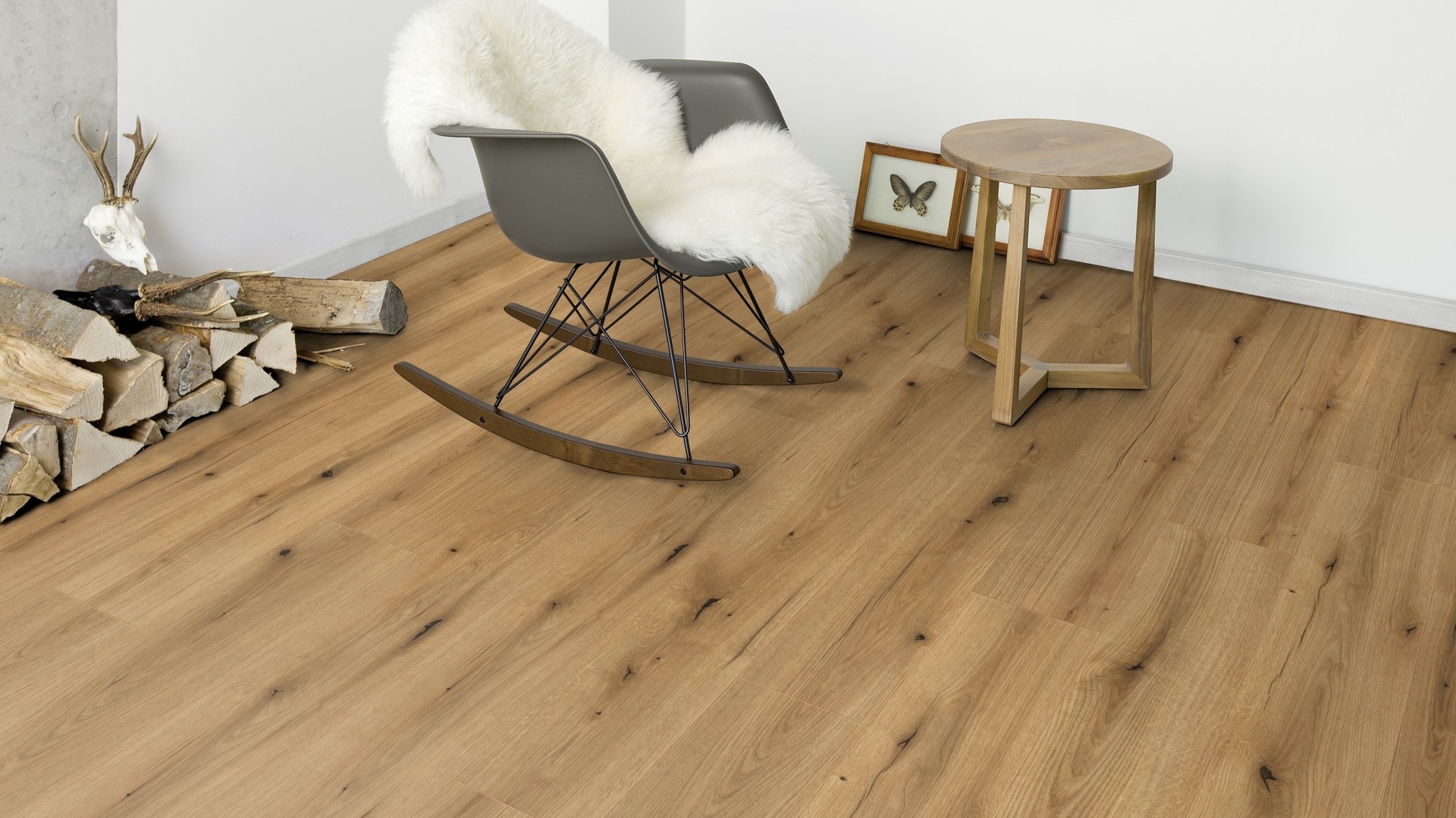 Ламінат Kaindl - Oak Evoke Coast, артикул K5573, 32 клас, 8 мм. Австрія.