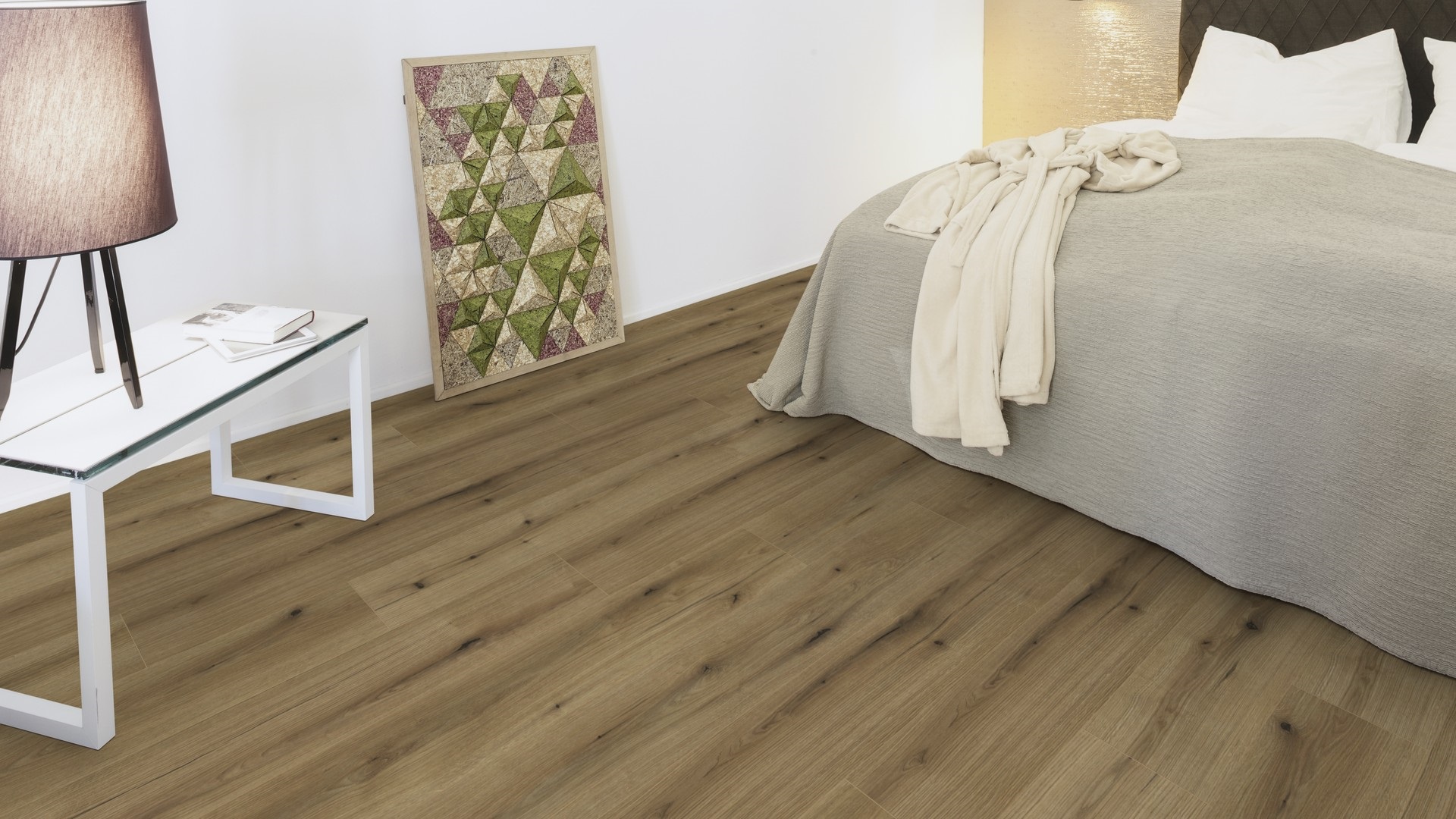 Ламінат Kaindl - Oak Timbertrend, артикул K5574, 33 клас, 10 мм. Австрія.