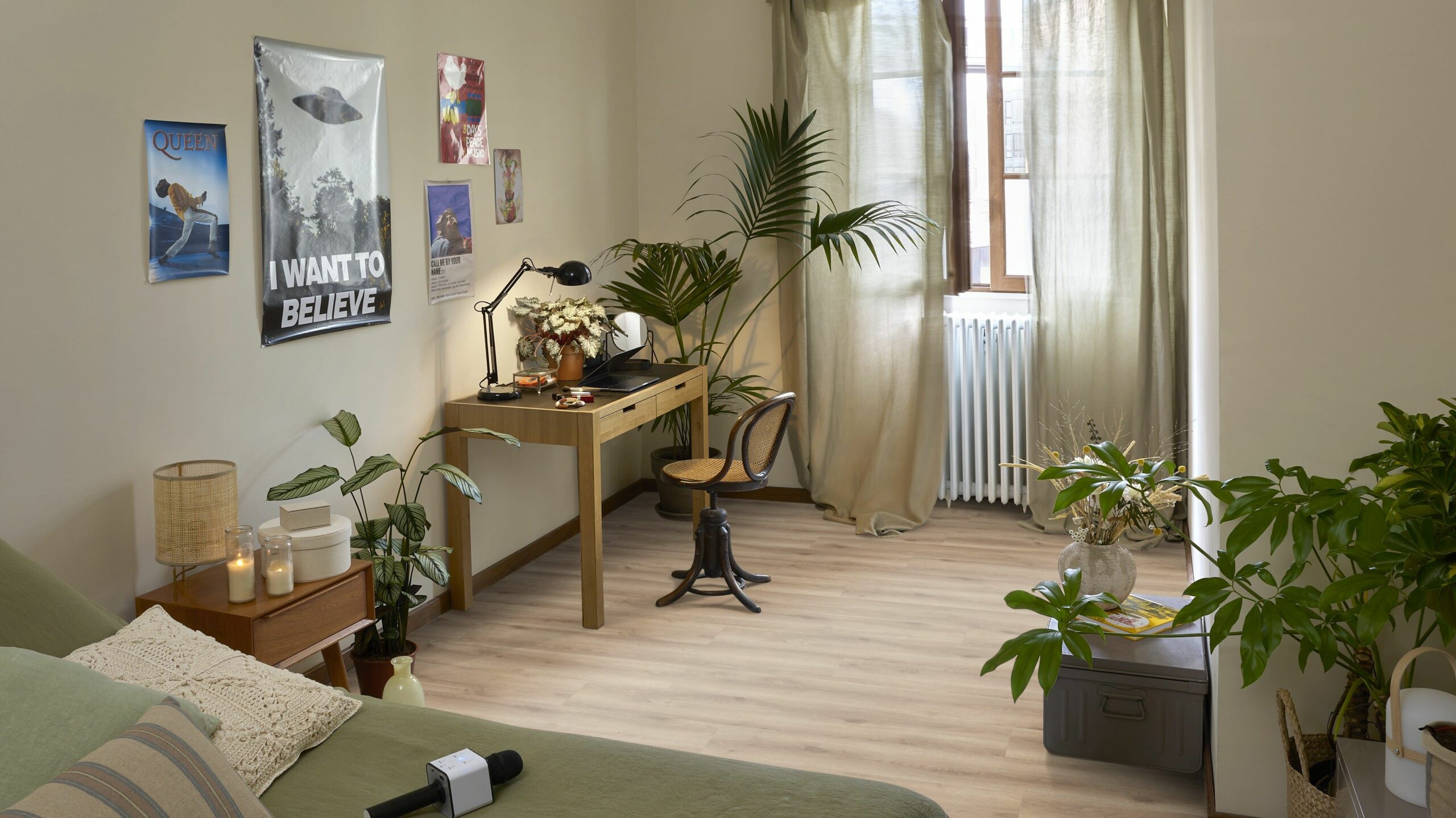 Вінілова підлога Tarkett – Contemporary Oak Natural, артикул 280006009, 33 клас, 5,5 мм. Колекція Elegance Rigid 55.