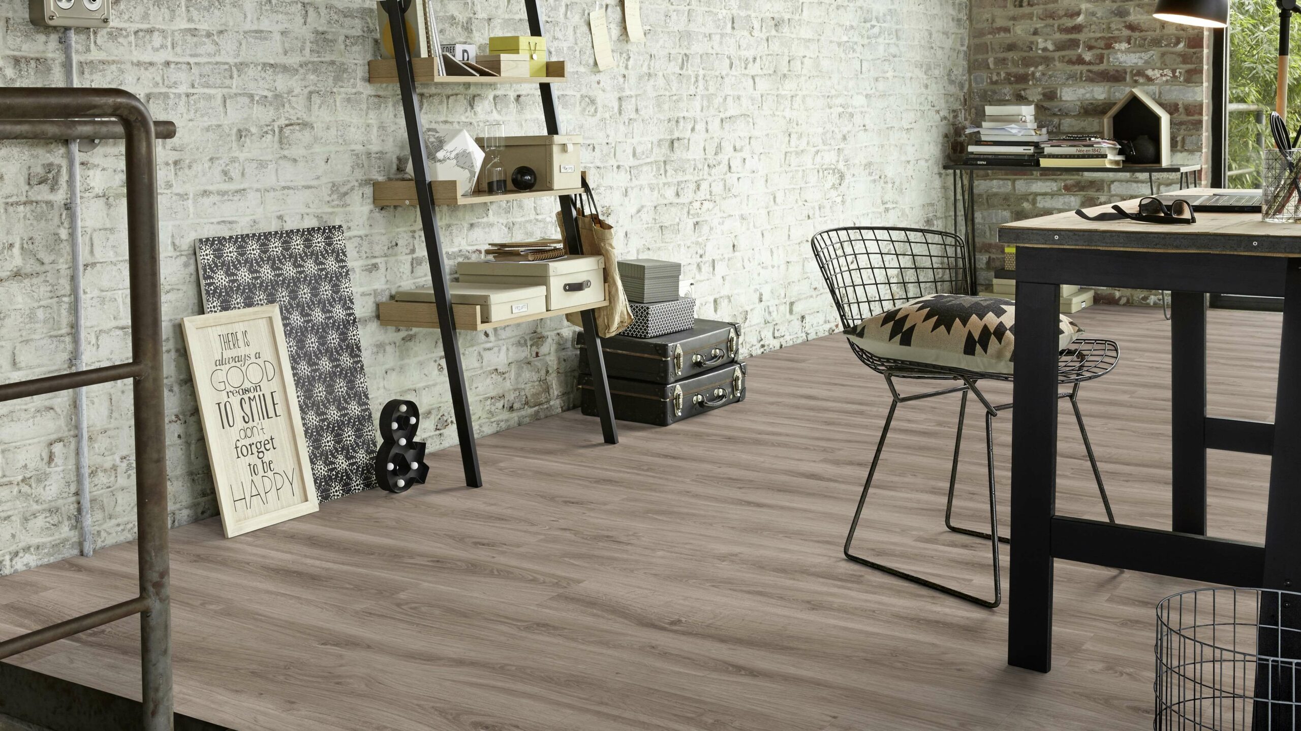 Вінілова підлога Tarkett – English Oak Beige, артикул 280006011, 33 клас, 5,5 мм. Колекція Elegance Rigid 55.