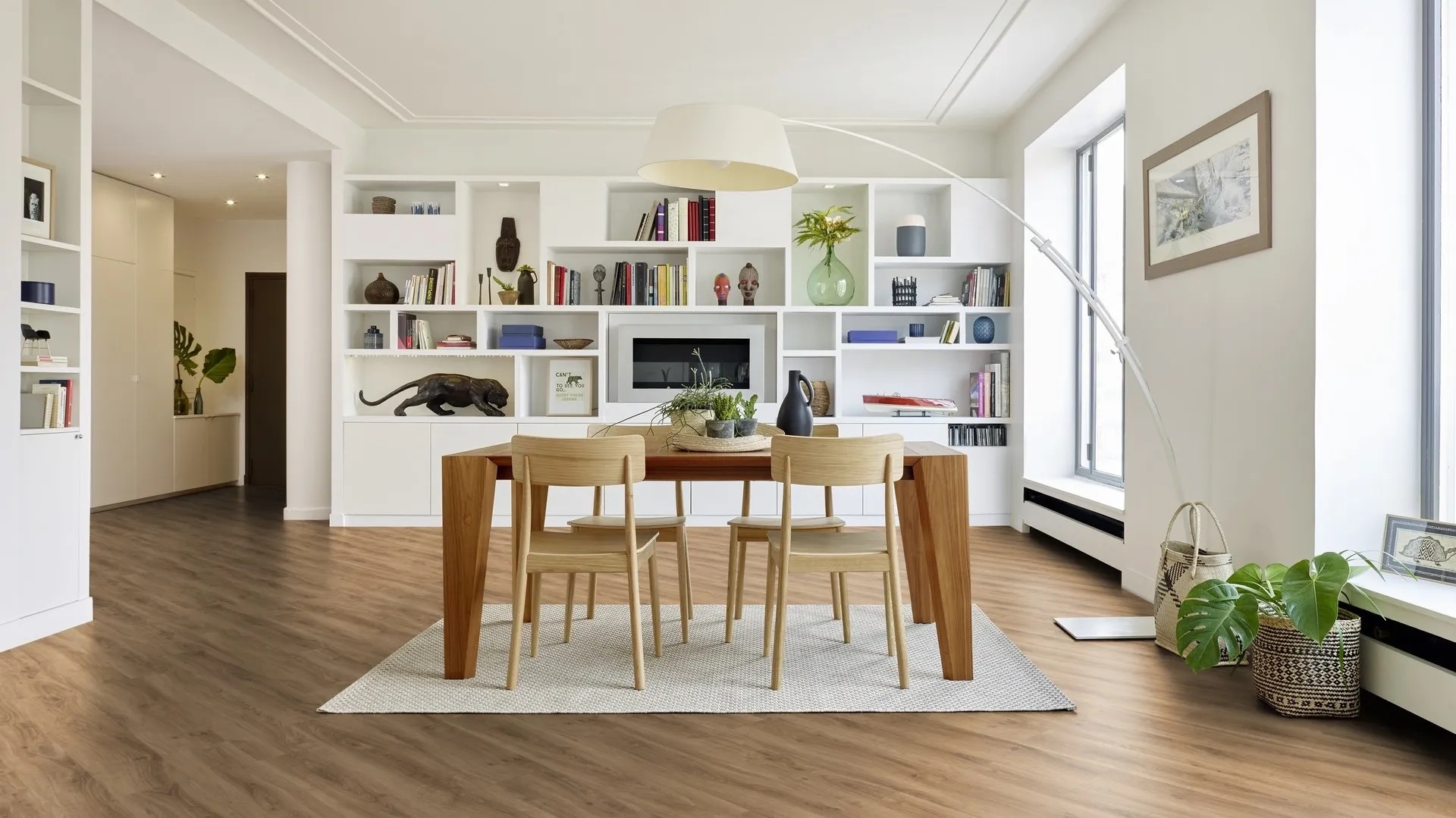 Вінілова підлога Tarkett – English Oak Natural, артикул 280006010, 33 клас, 5,5 мм. Колекція Elegance Rigid 55.