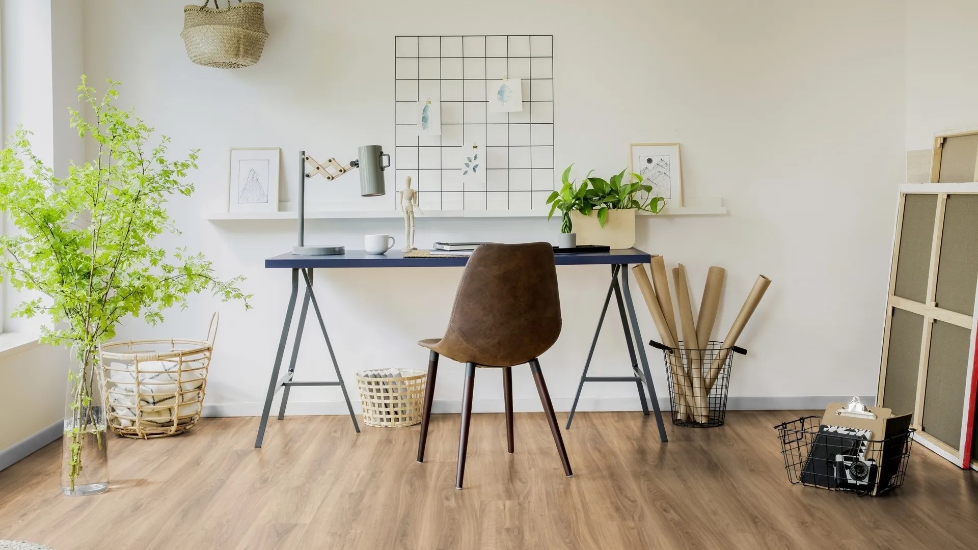 Вінілова підлога Tarkett – English Oak Natural, артикул 280006010, 33 клас, 5,5 мм. Колекція Elegance Rigid 55.