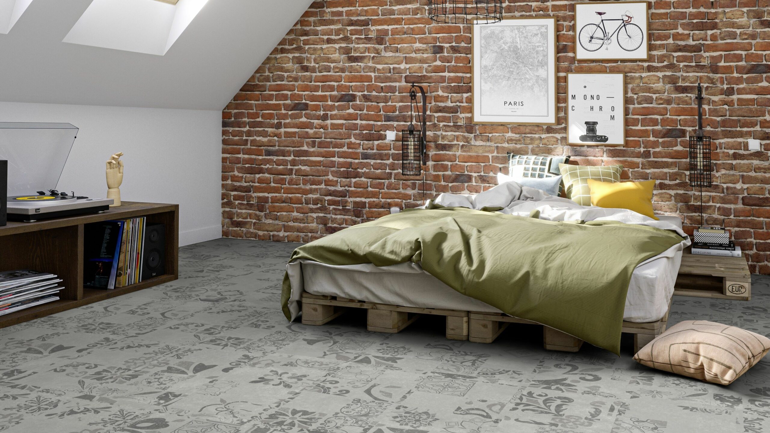 Вінілова підлога Tarkett – Medina Grey, артикул 280008018, 33 клас, 5,5 мм. Колекція Elegance Rigid 55.