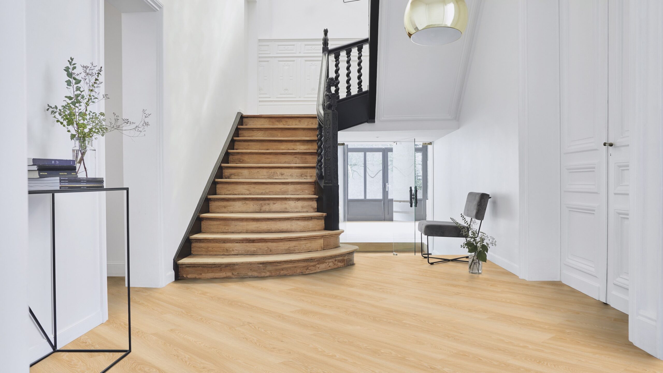 Вінілова підлога Tarkett – Modern Oak Classical, артикул 280006007, 33 клас, 5,5 мм. Колекція Elegance Rigid 55.