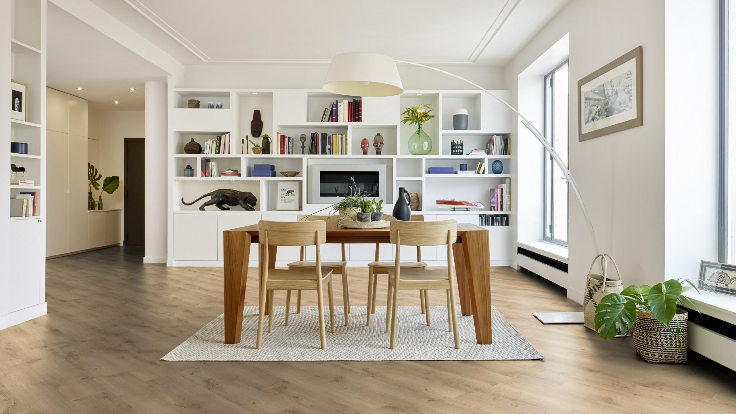 Вінілова підлога Tarkett – Rustic Oak Beige, артикул 280006004, 33 клас, 5,5 мм. Колекція Elegance Rigid 55.