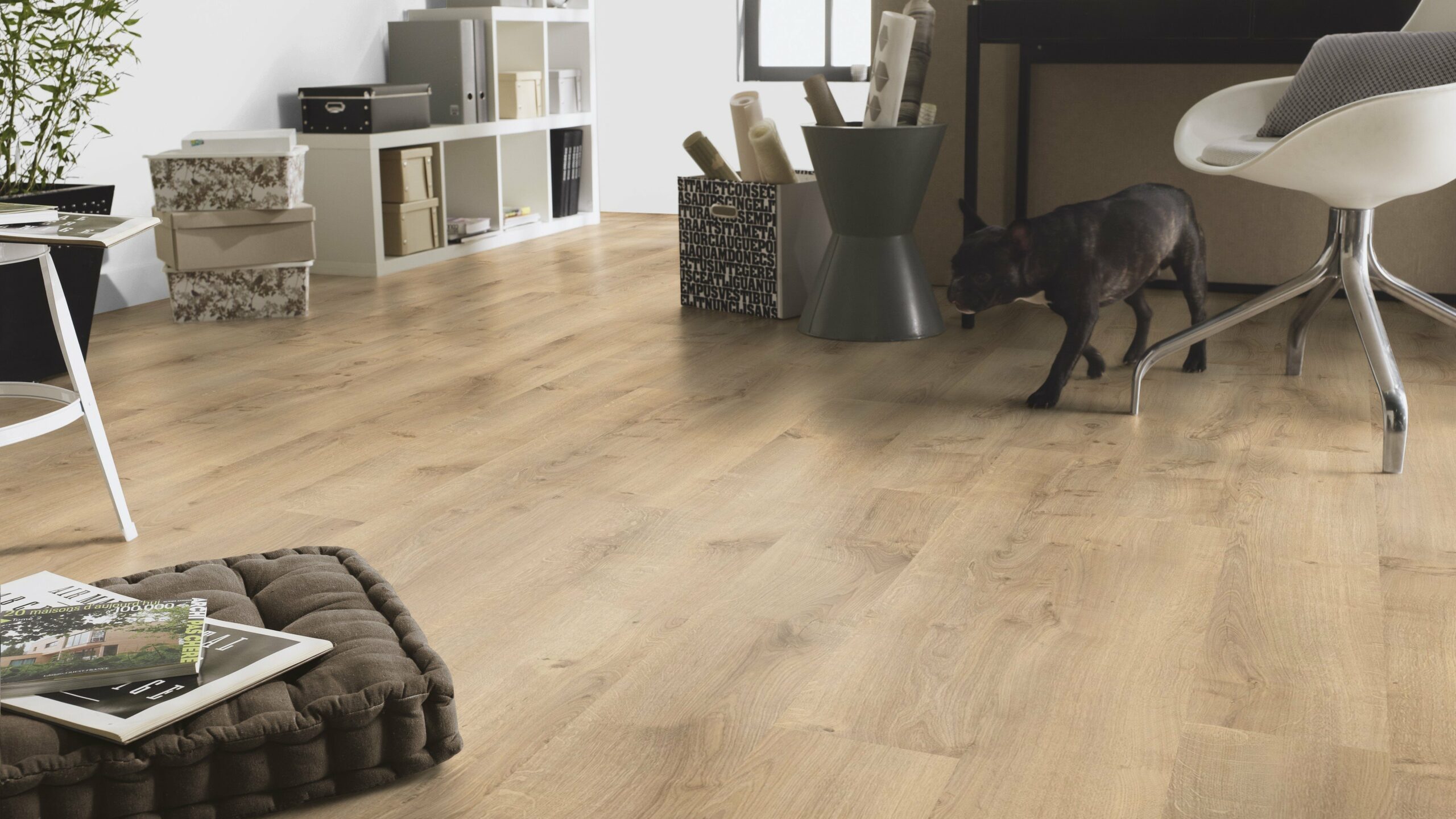 Вінілова підлога Tarkett – Rustic Oak Beige, артикул 280006004, 33 клас, 5,5 мм. Колекція Elegance Rigid 55.