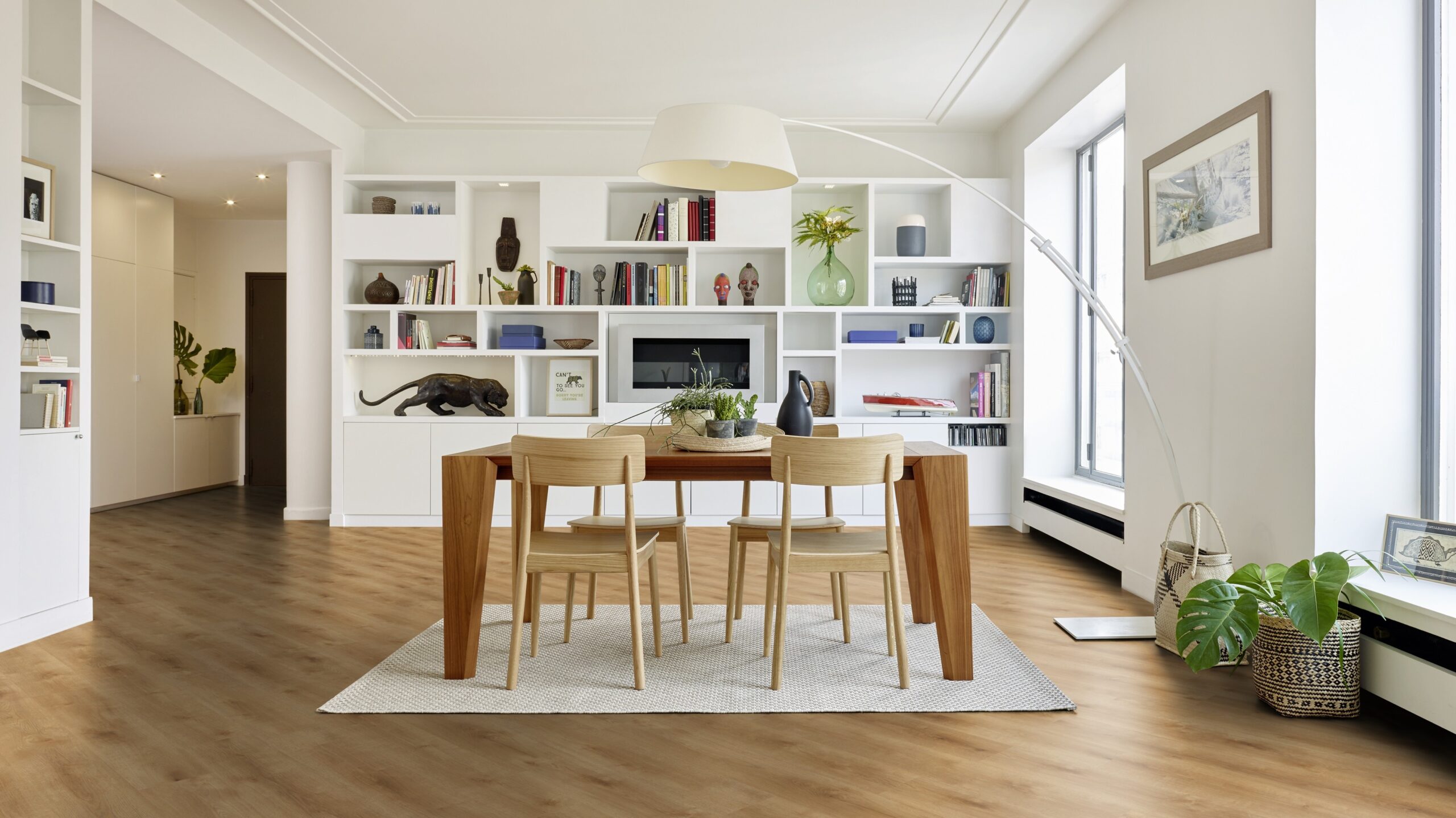Вінілова підлога Tarkett – Season Oak Natural, артикул 280006001, 33 клас, 5,5 мм. Колекція Elegance Rigid 55.