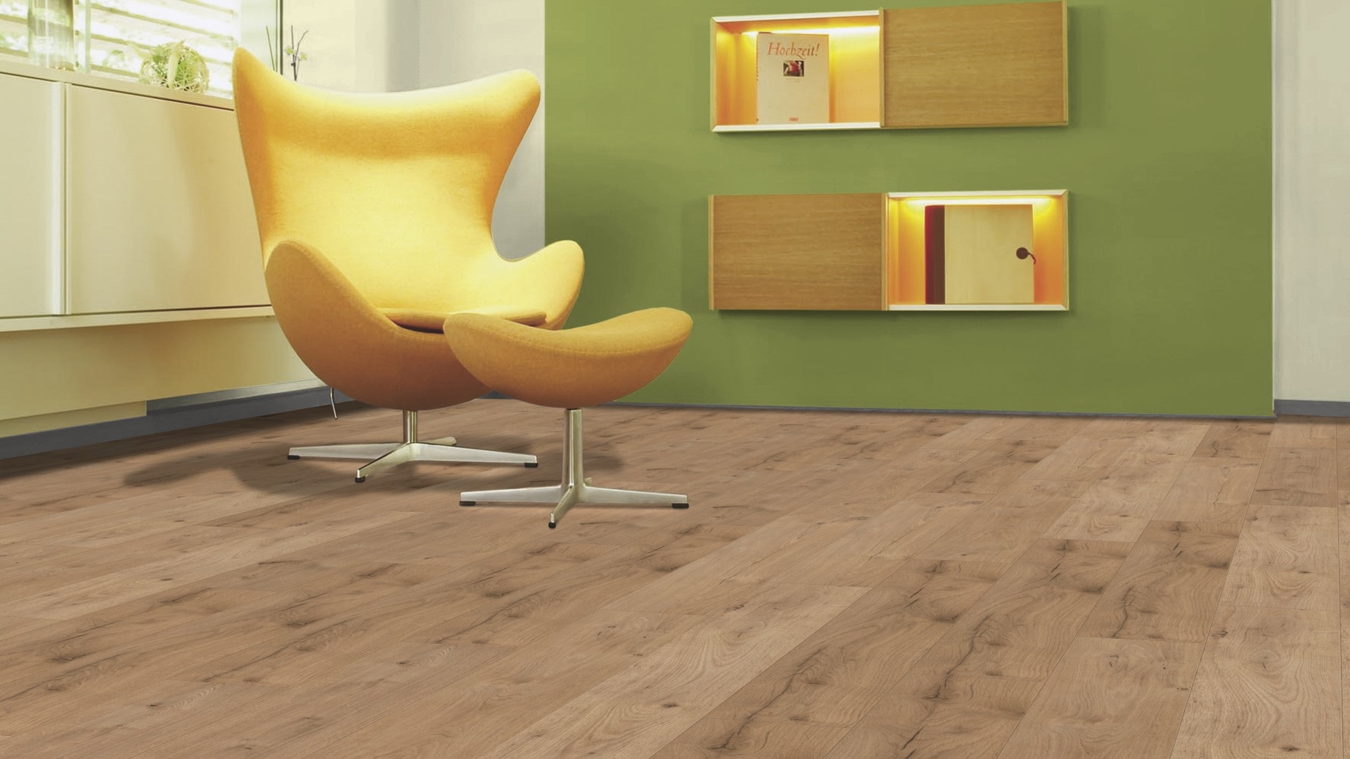 Ламінат Kaindl - Oak Ferrara Beachlik, артикул K2143, 32 клас, 7 мм. Австрія.