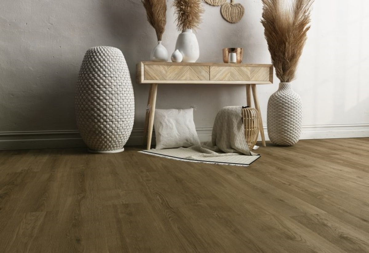 Вінілова підлога Classen - Ceramin – Ceramin – Soft Oak Dark Brown 65245, 34 клас, 5,5 мм. (4,5+1мм.), колекція Nuva Selected, виробництво Німеччина