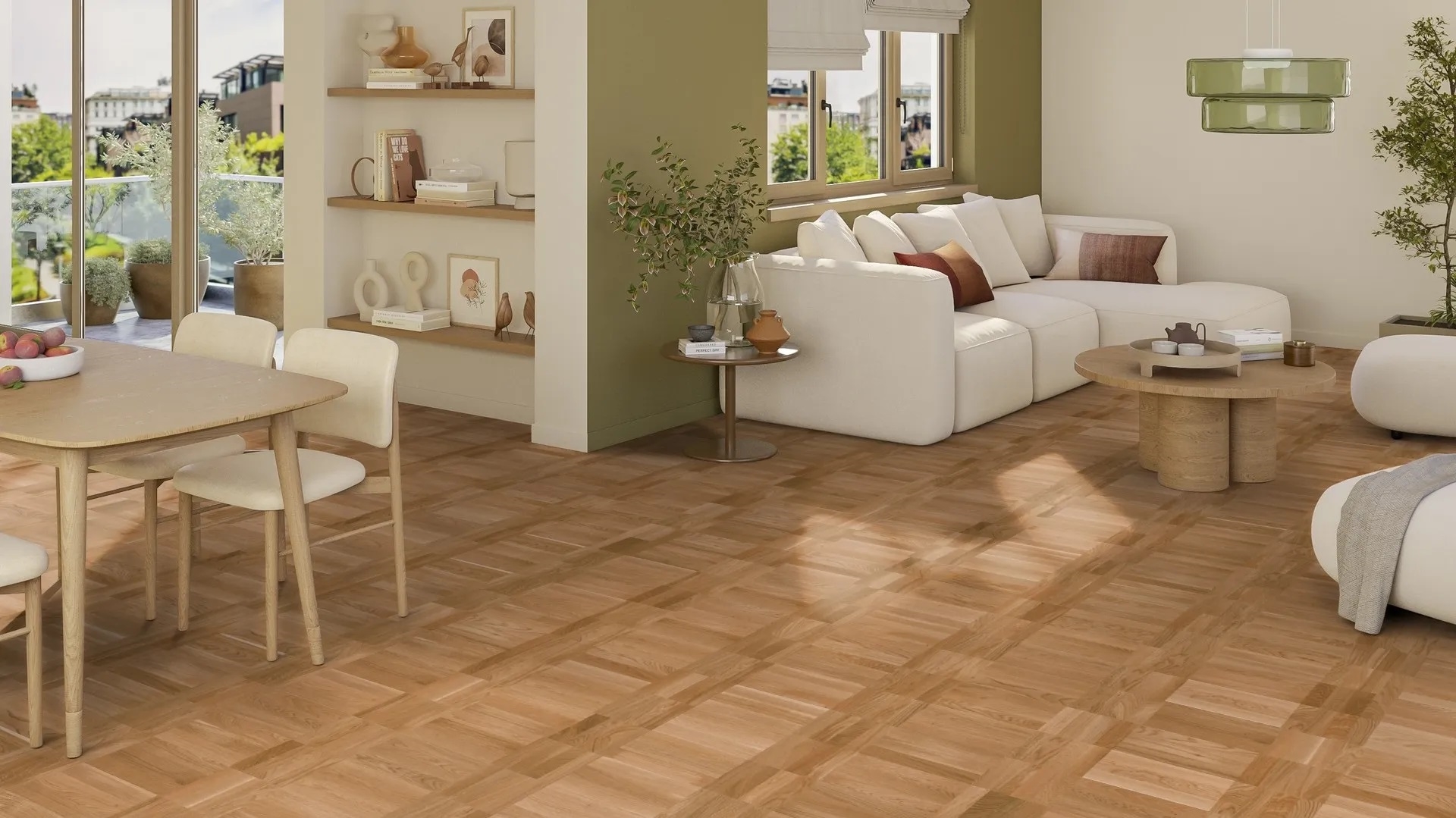 Паркетна дошка Tarkett – Oak Classic (Basket Weave), артикул 7806018, колекція Noble