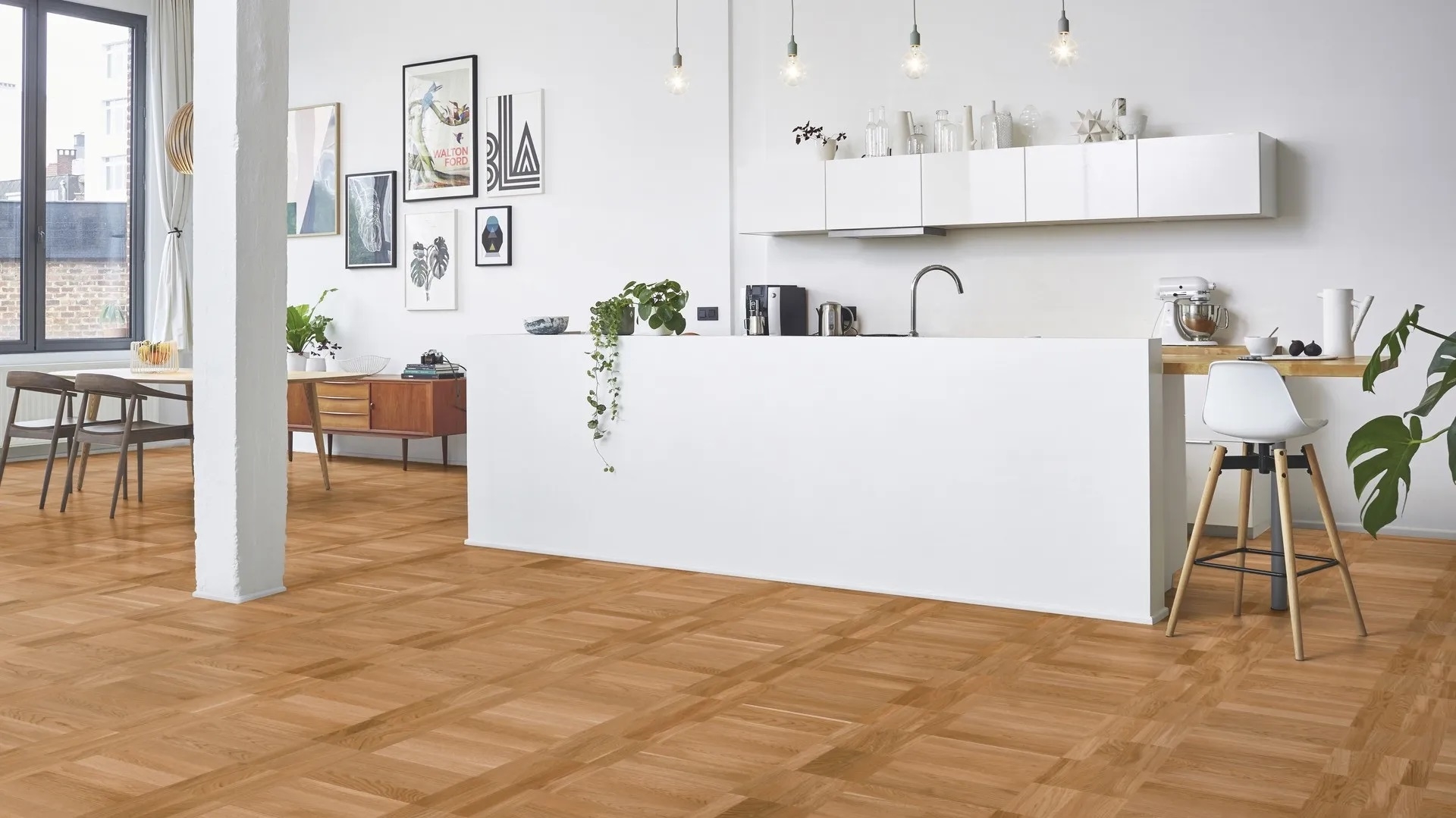 Паркетна дошка Tarkett – Oak Classic (Basket Weave), артикул 7806018, колекція Noble