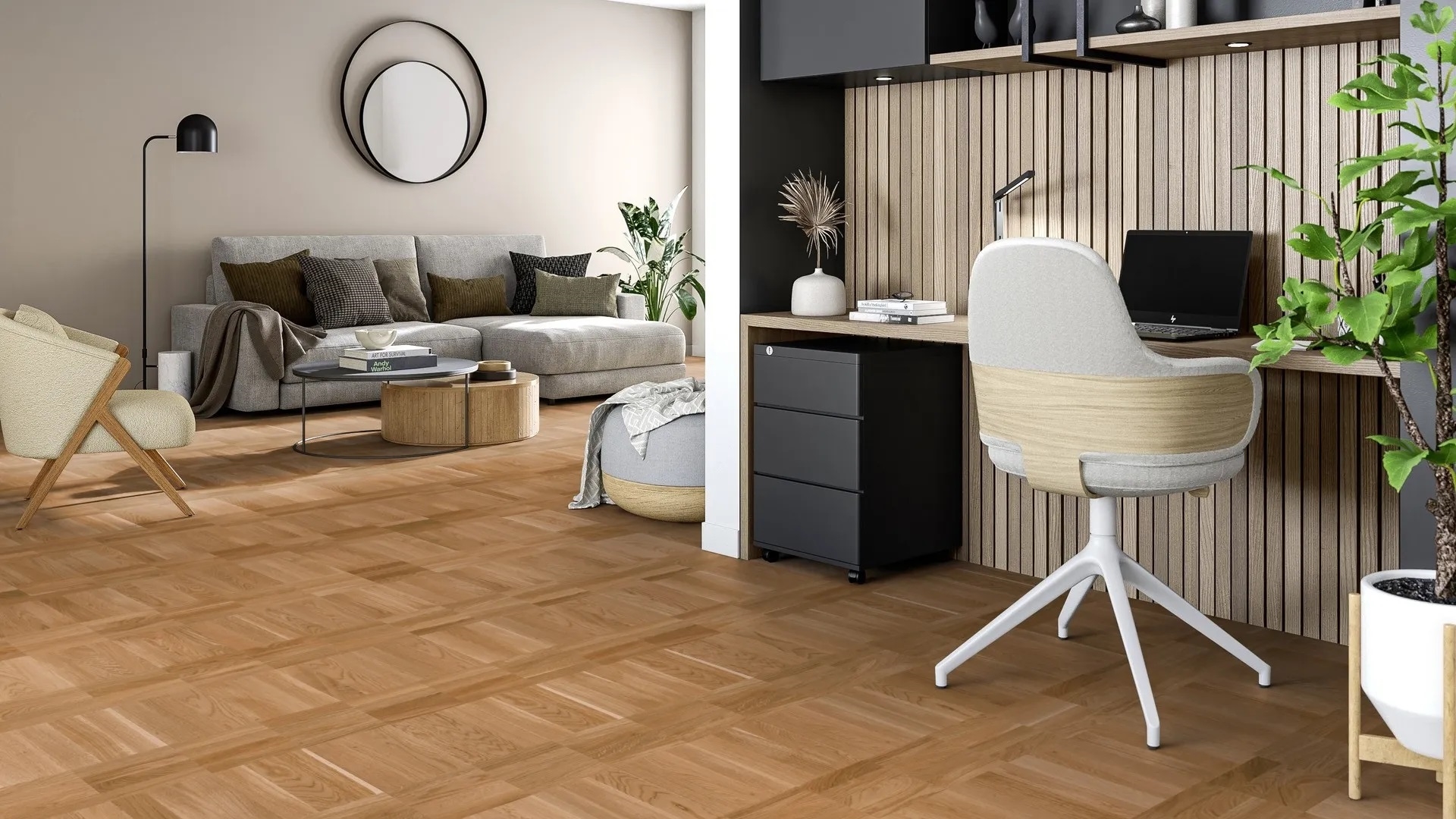 Паркетна дошка Tarkett – Oak Classic (Basket Weave), артикул 7806018, колекція Noble