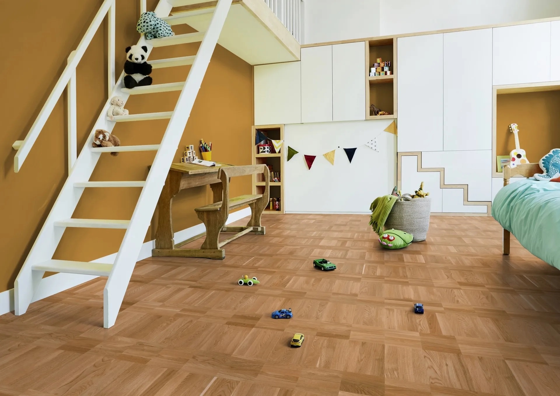 Паркетна дошка Tarkett – Oak Classic (Basket Weave), артикул 7806018, колекція Noble
