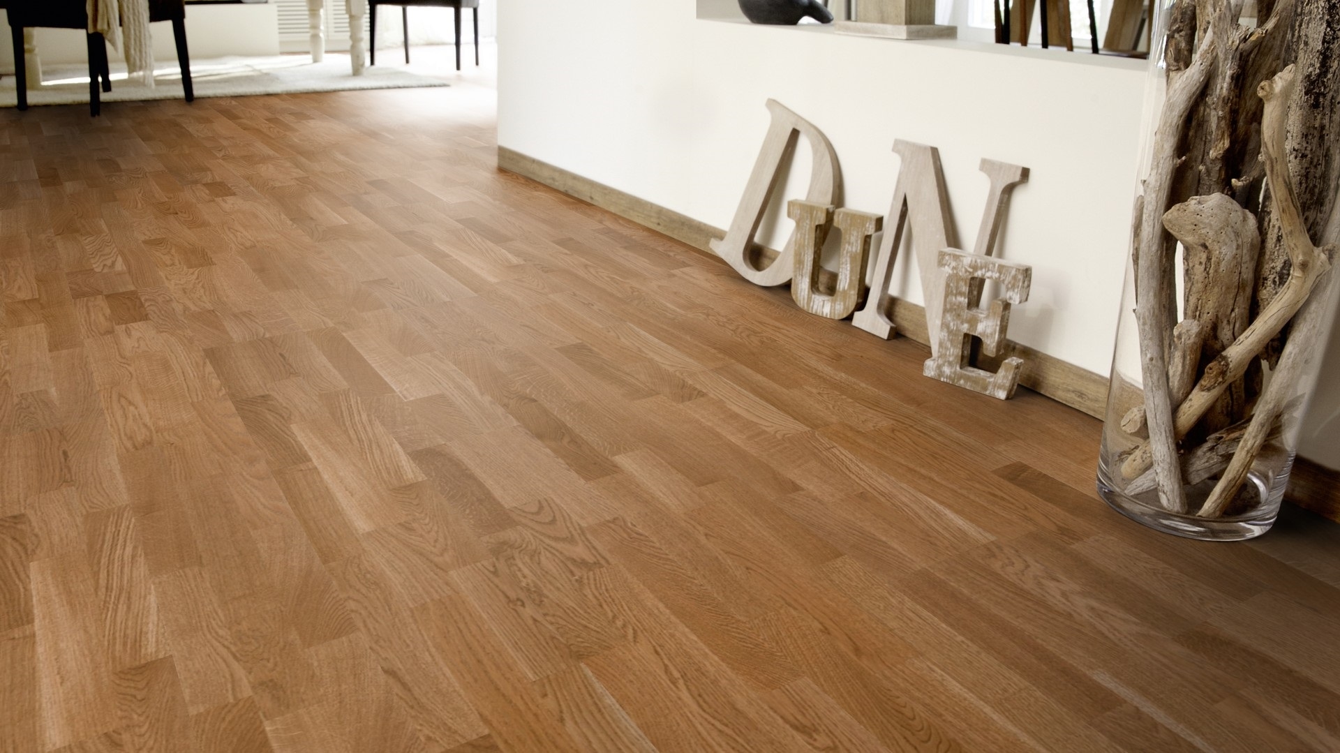 Паркетна дошка Tarkett – Oak Almond (3 Strip) артикул 8723042, колекція Shade