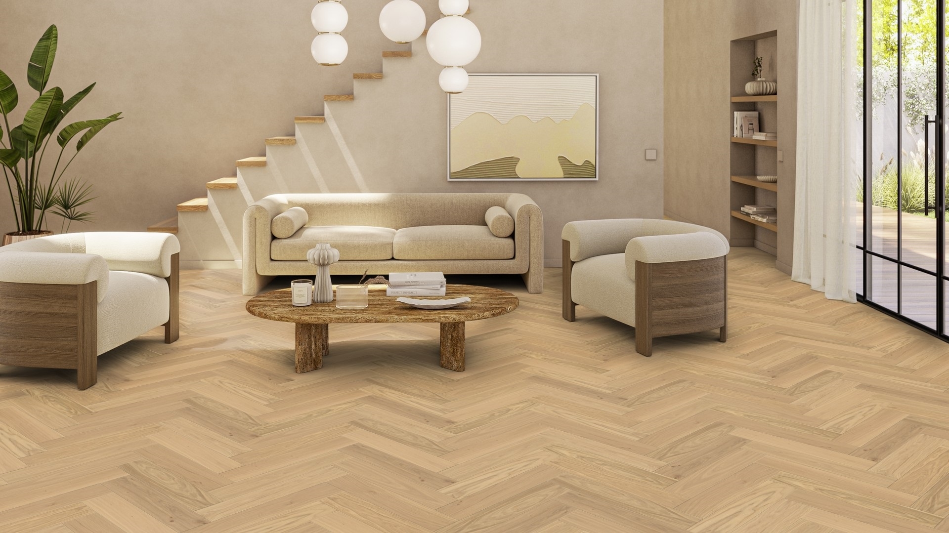 Паркетна дошка Tarkett – Oak Blonde (R) артикул 41020034, колекція Segno